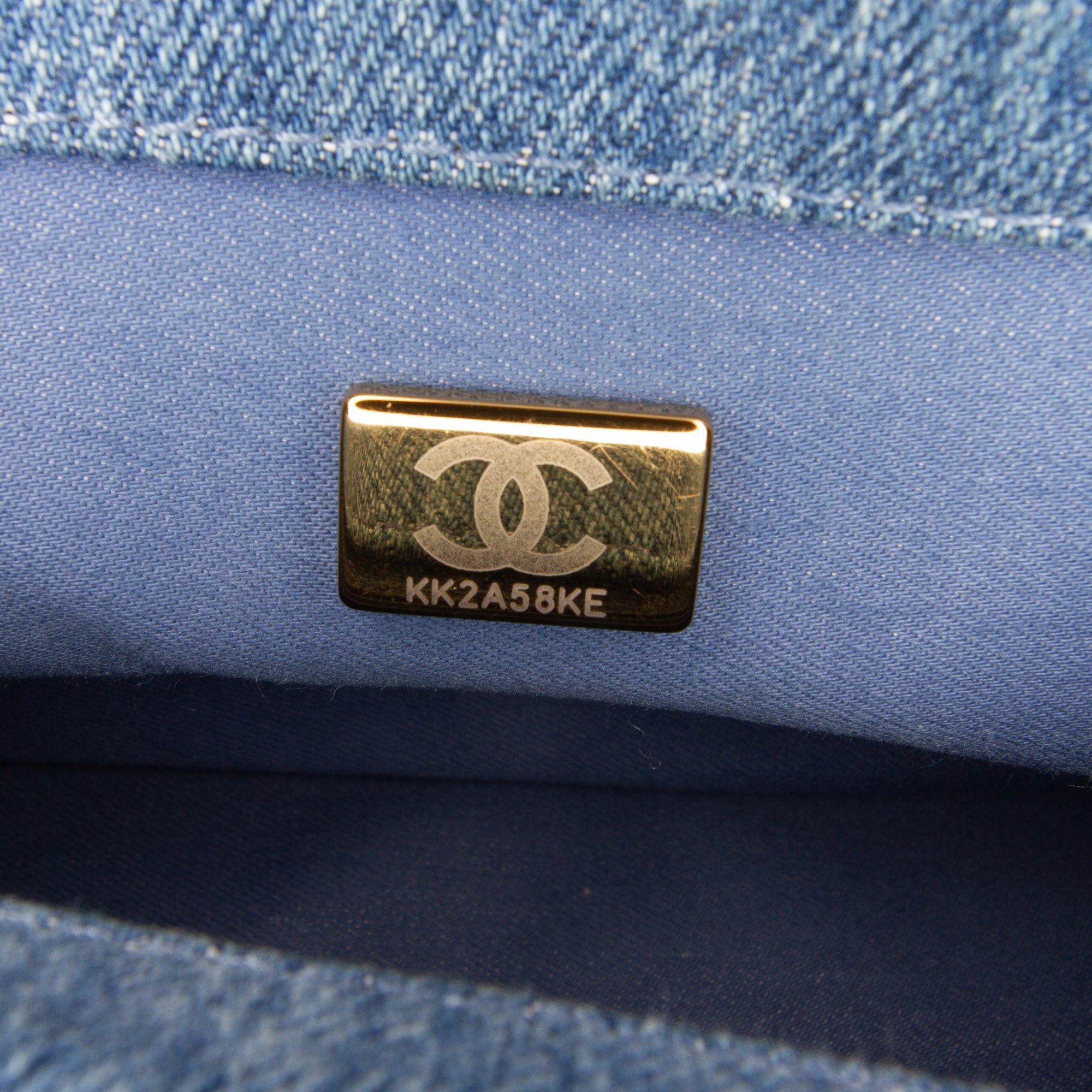 Chanel Chanel Mini Rectangular Denim Mood Flap Blue Size ONE SIZE - 5 Thumbnail