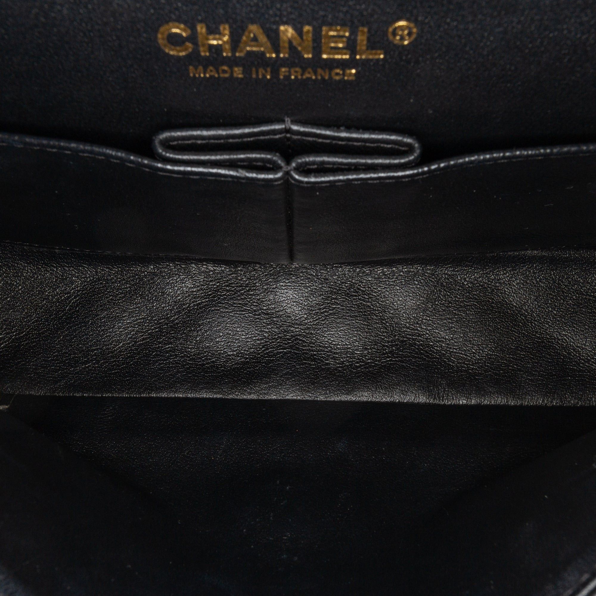 Chanel Chanel Small Classic Patent Double Flap Black Size ONE SIZE - 4 Thumbnail