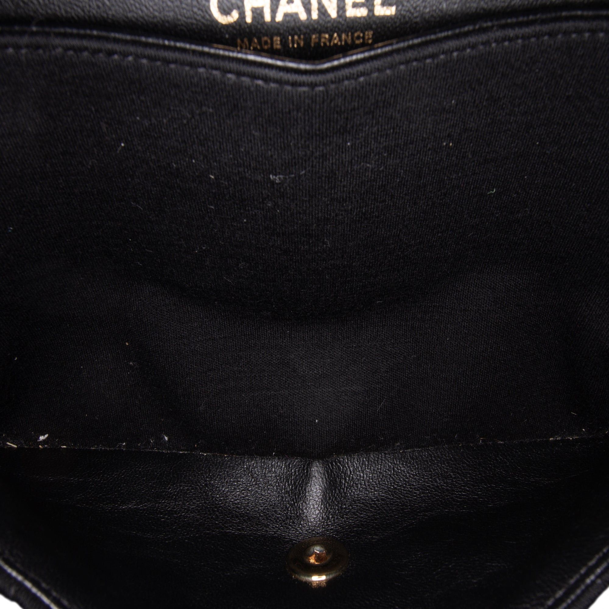 Chanel Chanel Medium Classic Jersey Double Flap Black Size ONE SIZE - 5 Thumbnail