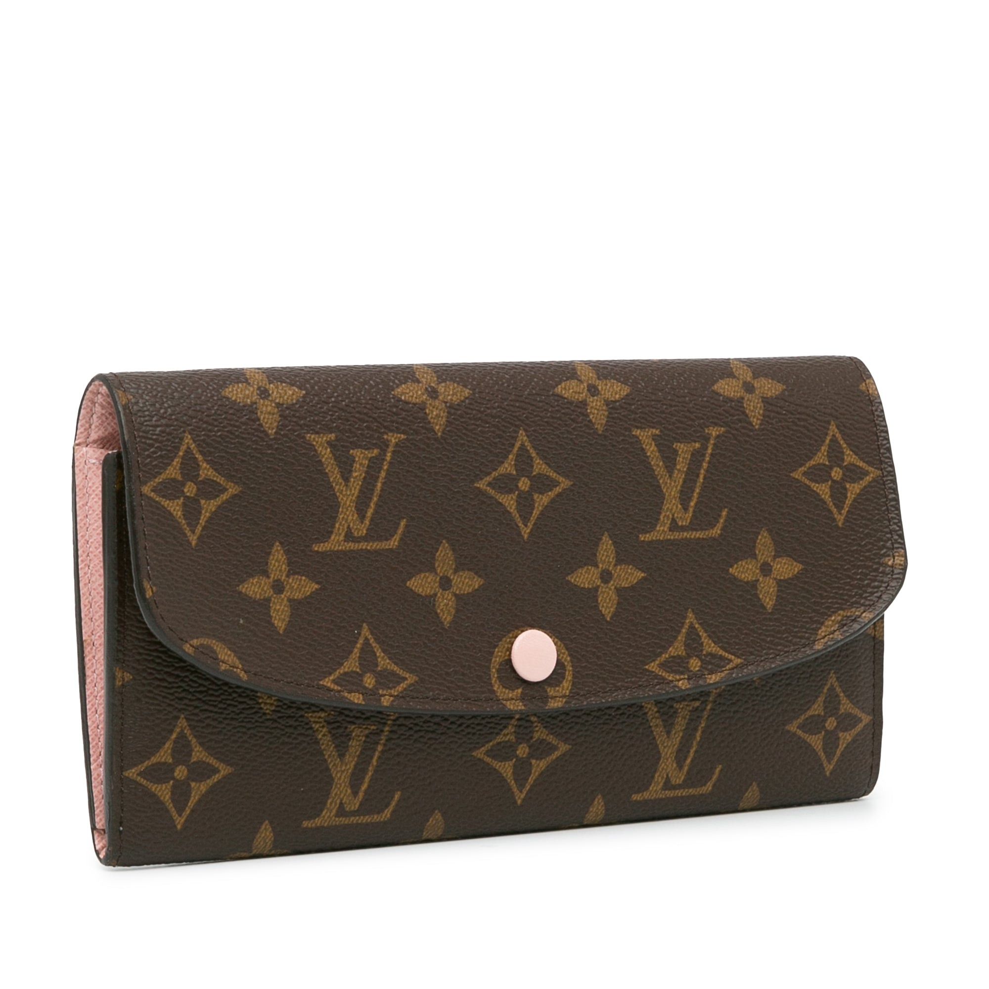 Louis Vuitton Louis Vuitton Monogram Emilie Wallet Brown Size ONE SIZE - 2 Thumbnail