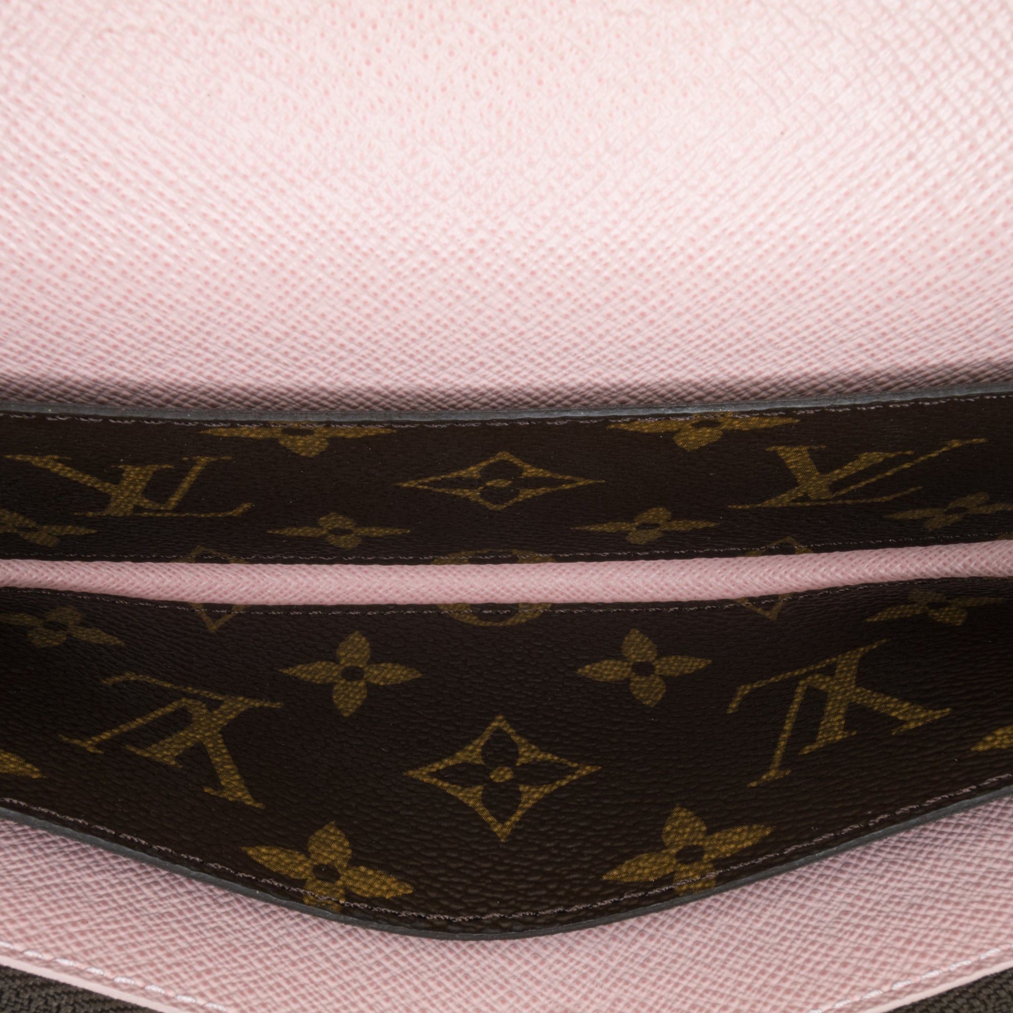 Louis Vuitton Louis Vuitton Monogram Emilie Wallet Brown Size ONE SIZE - 8 Thumbnail