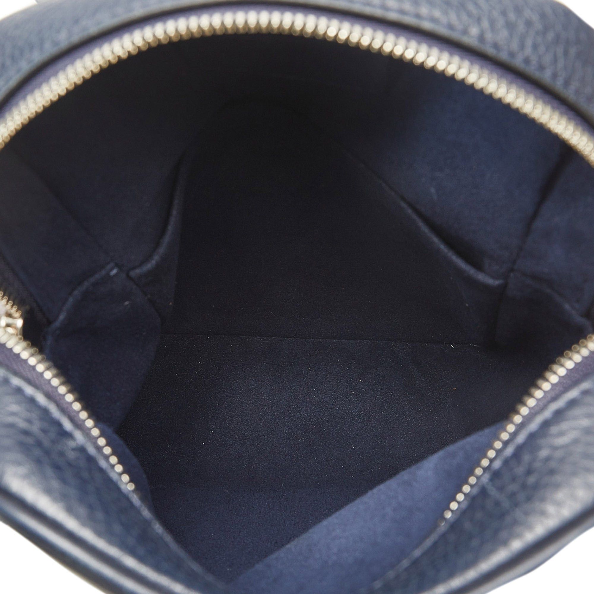Louis Vuitton Louis Vuitton Taurillon Danube LV Circle PM Blue Size ONE SIZE - 5 Thumbnail