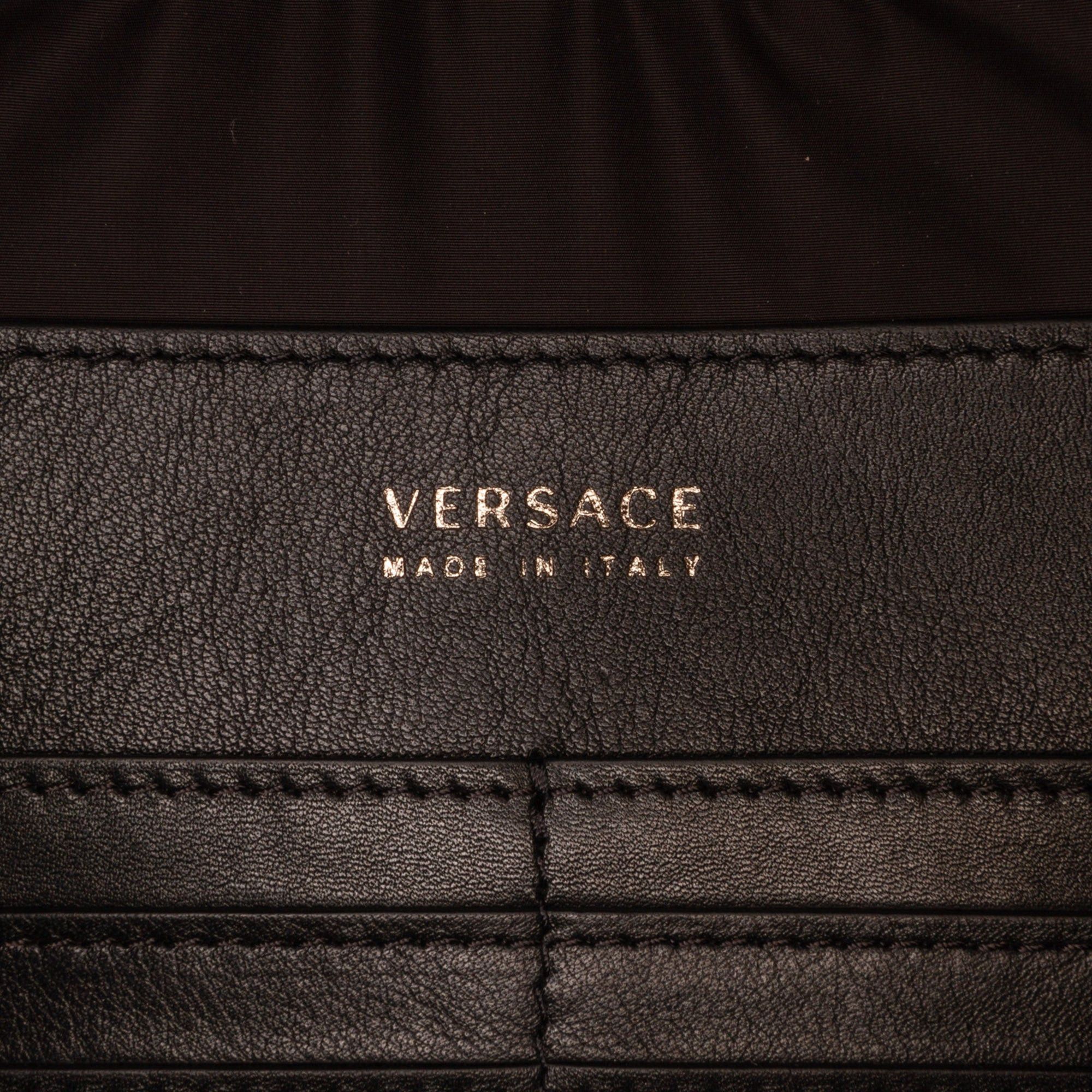 Versace Versace Medusa Clutch Black Size ONE SIZE - 7 Thumbnail