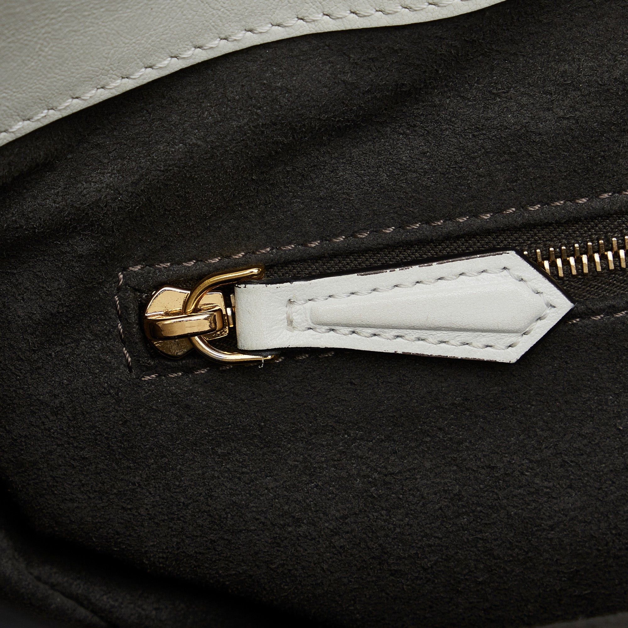 Fendi Fendi Medium Glacier FF Tote White Size ONE SIZE - 8 Thumbnail