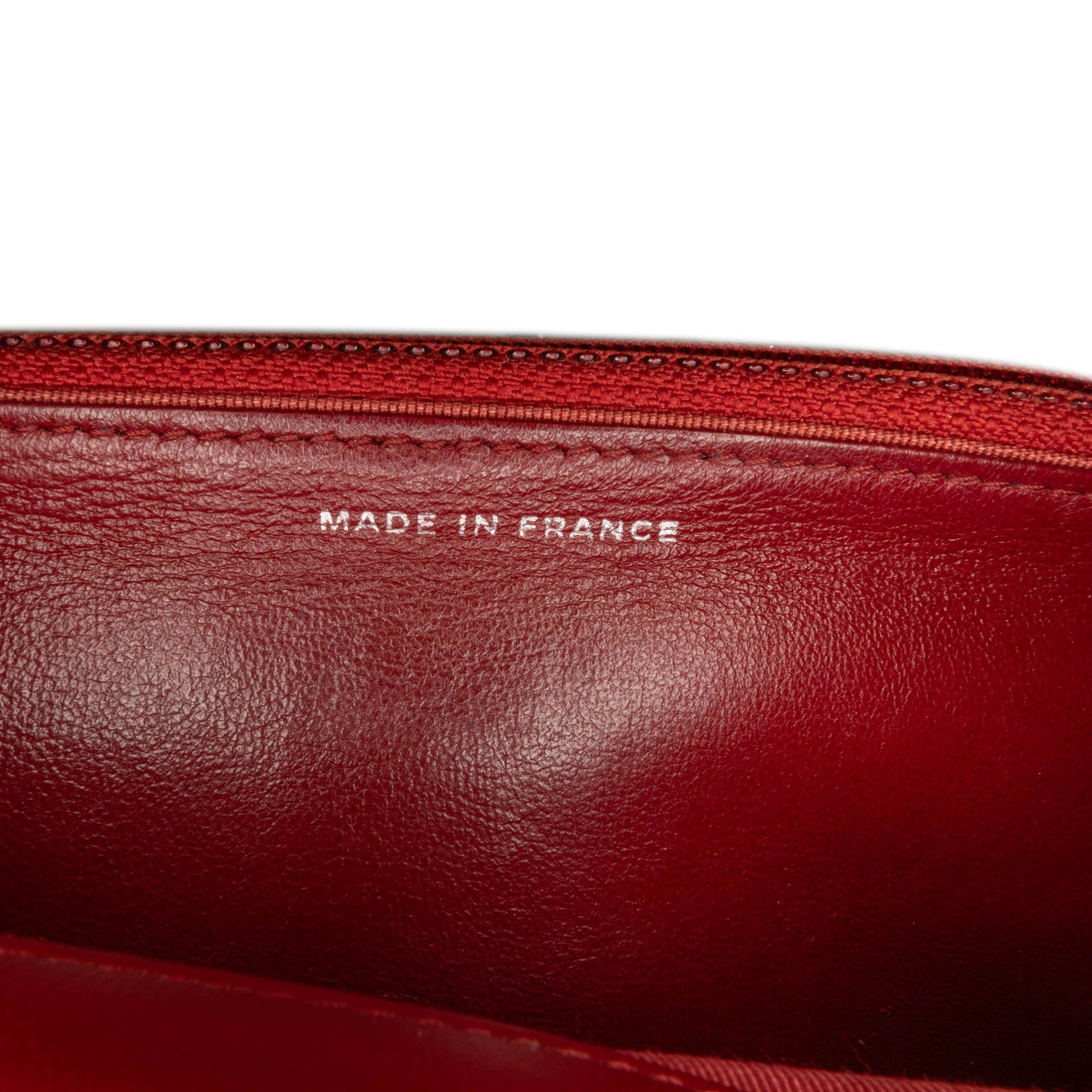 Chanel Chanel Classic Lambskin Wallet on Chain Red Size ONE SIZE - 8 Thumbnail