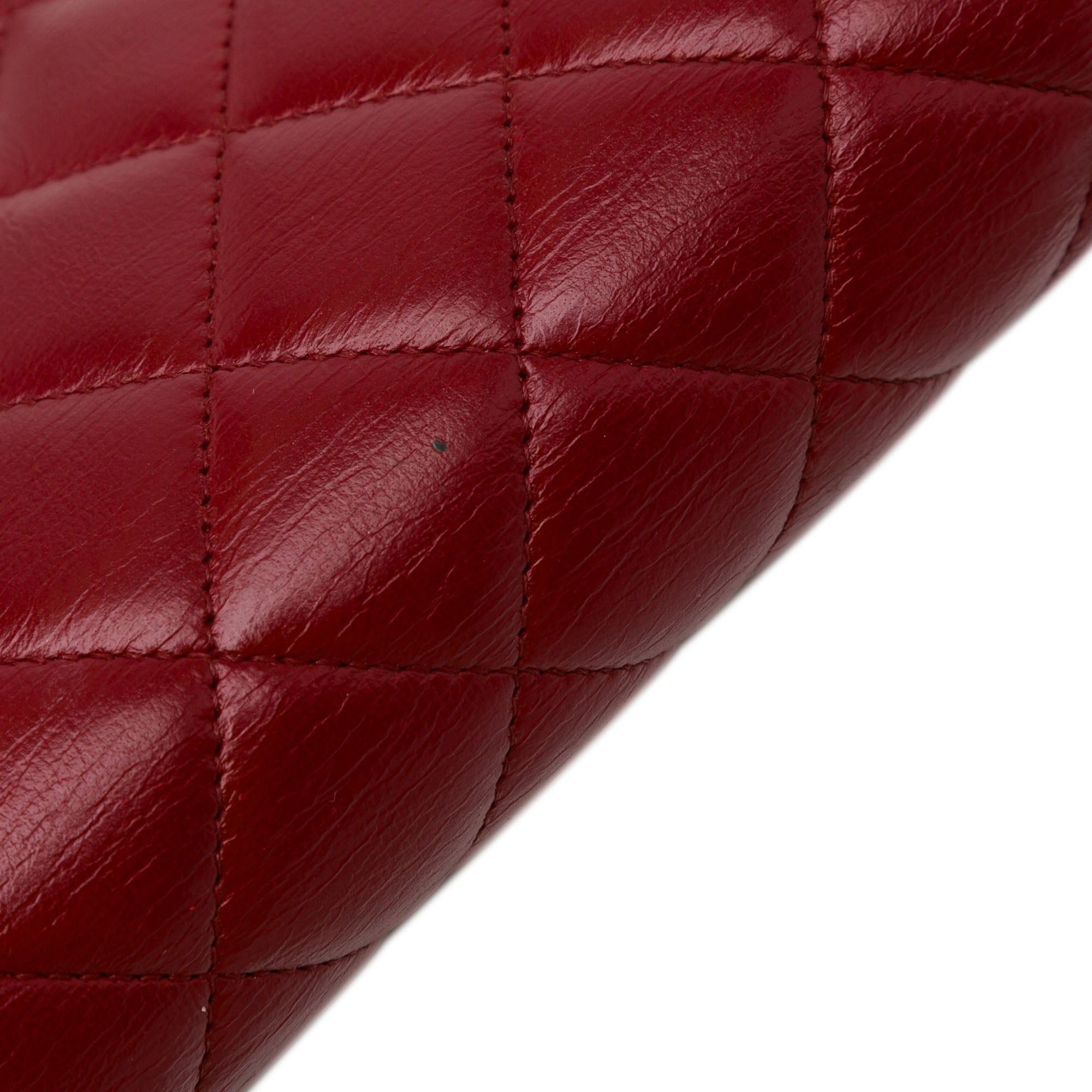 Chanel Chanel Classic Lambskin Wallet on Chain Red Size ONE SIZE - 10 Thumbnail