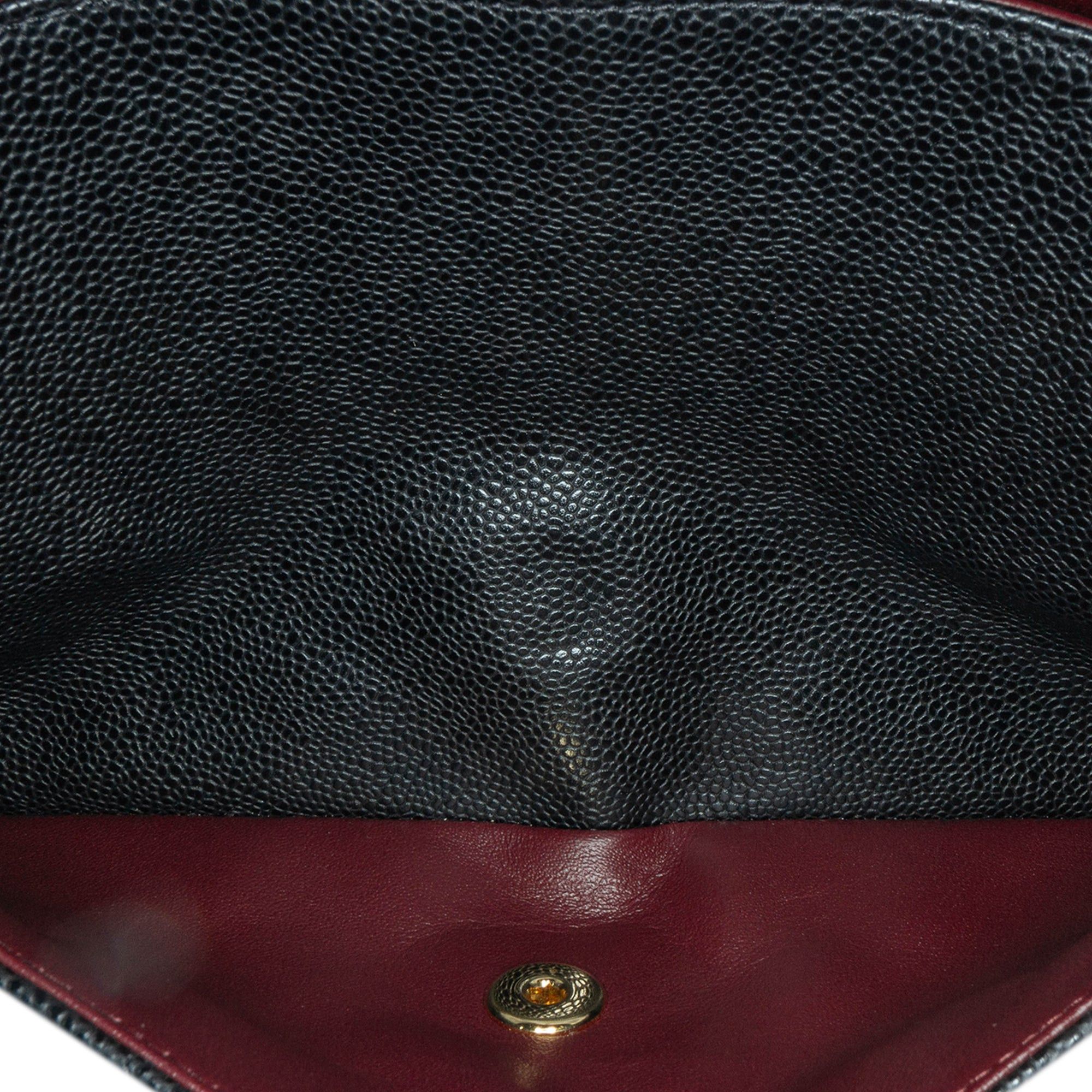 Chanel Chanel Jumbo Classic Caviar Double Flap Black Size ONE SIZE - 5 Thumbnail
