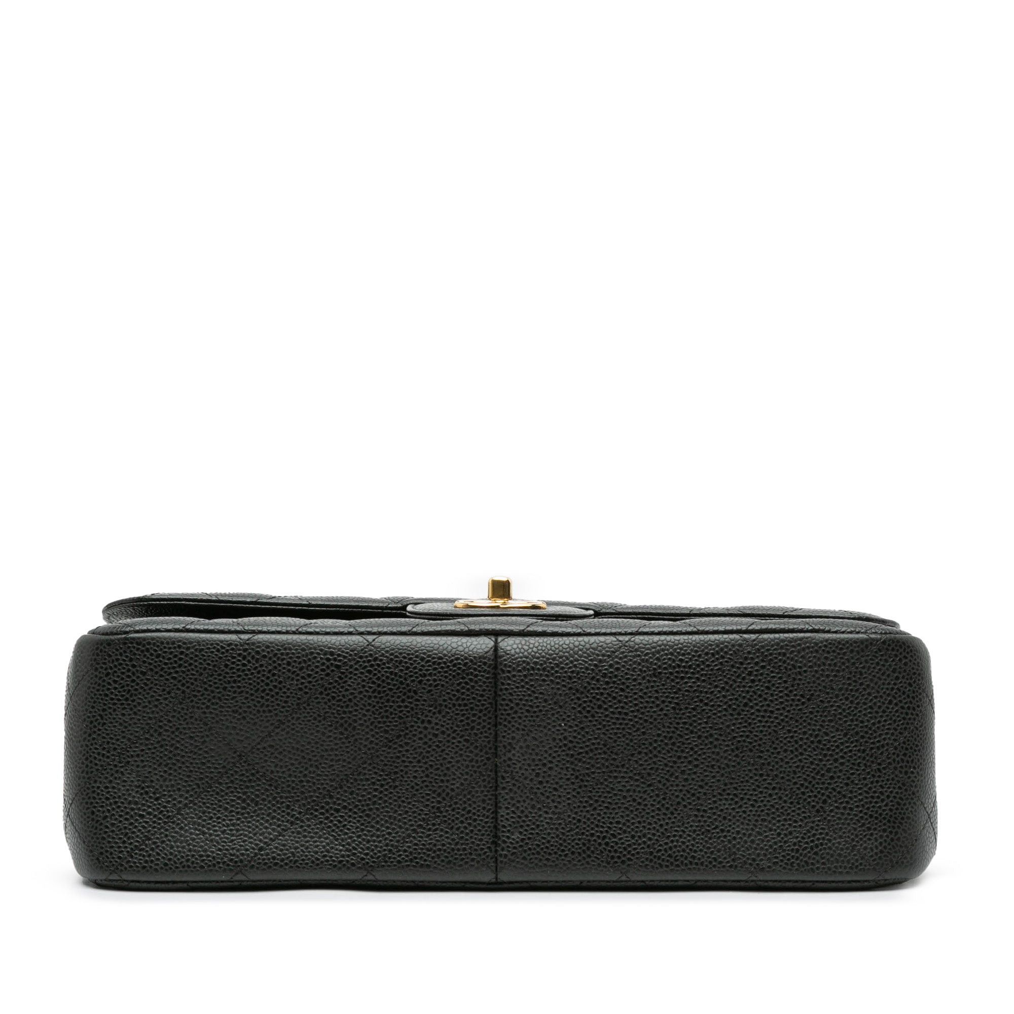 Chanel Chanel Jumbo Classic Caviar Double Flap Black Size ONE SIZE - 3 Thumbnail