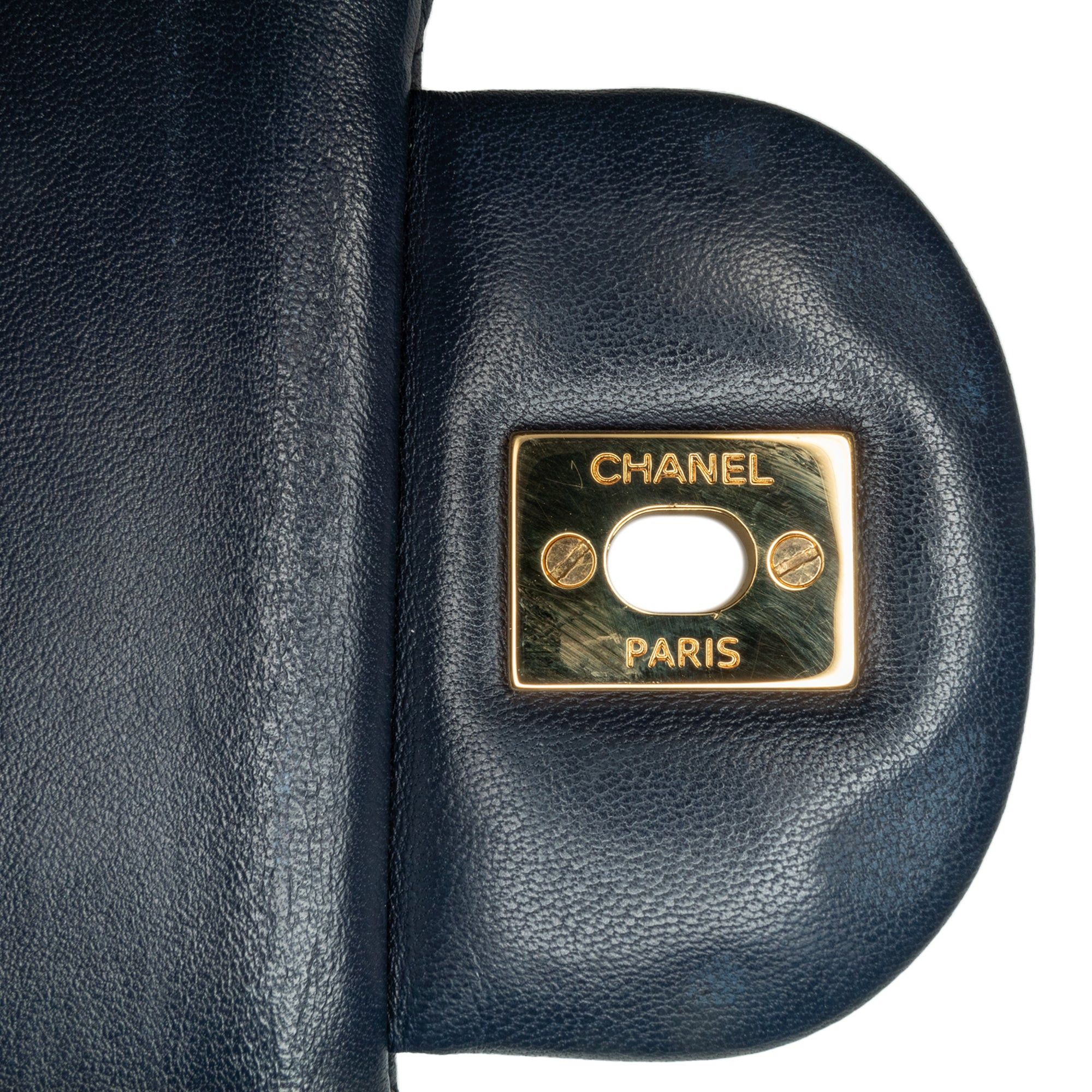 Chanel Chanel Jumbo Classic Lambskin Double Flap Black Size ONE SIZE - 8 Thumbnail
