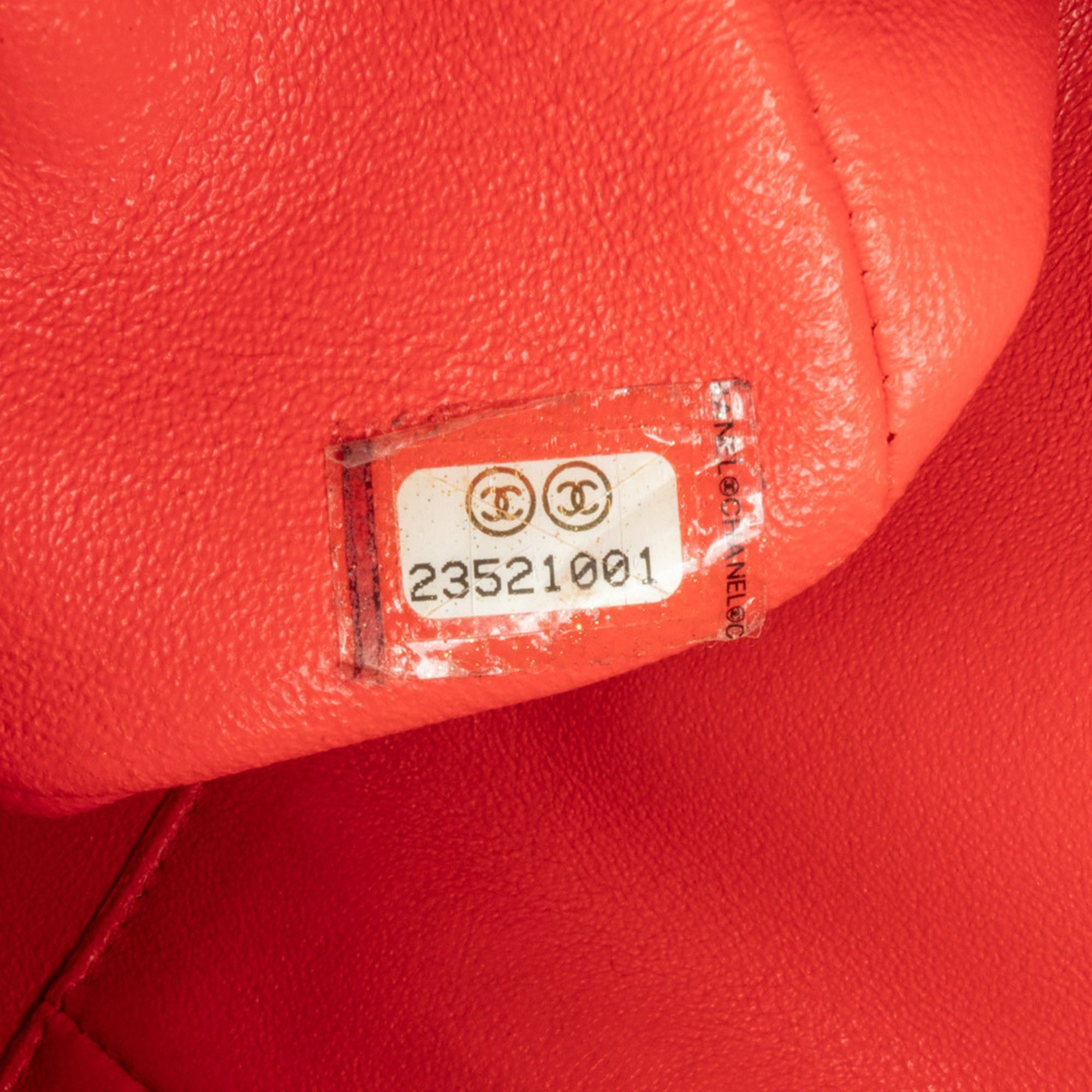 Chanel Chanel Medium Classic Lambskin Double Flap Red Size ONE SIZE - 7 Thumbnail