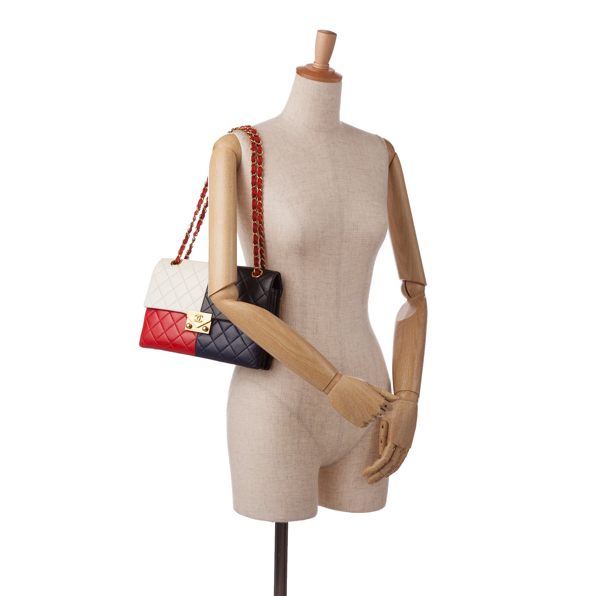 Chanel Chanel Pagoda Colorblocking Shoulder Bag Multi Size ONE SIZE - 17 Thumbnail