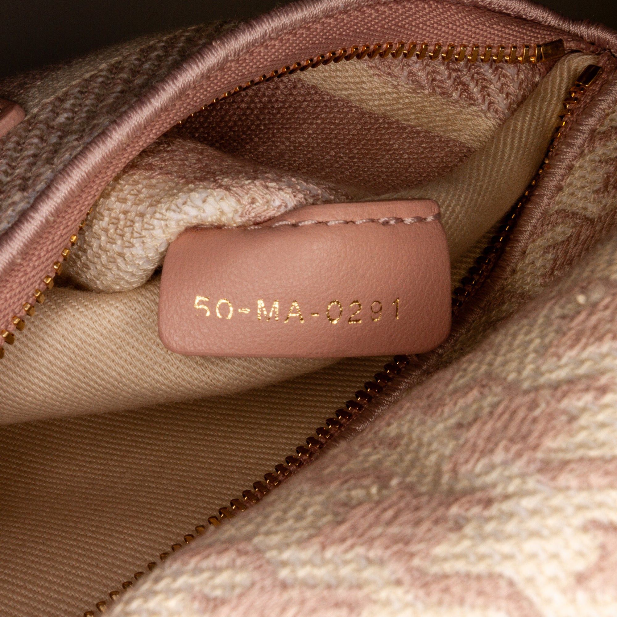 Dior Dior Small Houndstooth Lady D-Lite Pink Size ONE SIZE - 8 Thumbnail