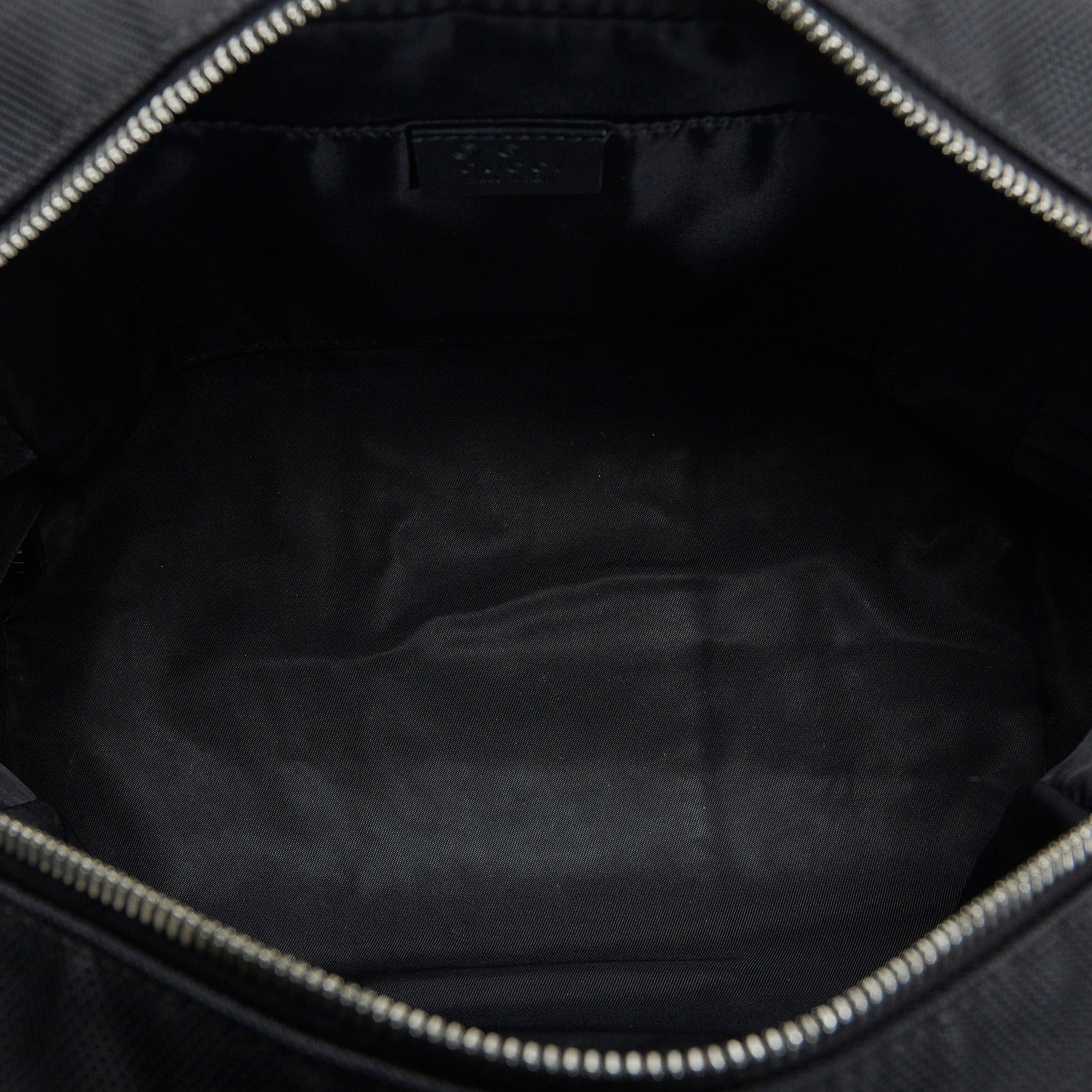 Gucci Gucci Techno Web Canvas Clutch Black Size ONE SIZE - 5 Thumbnail