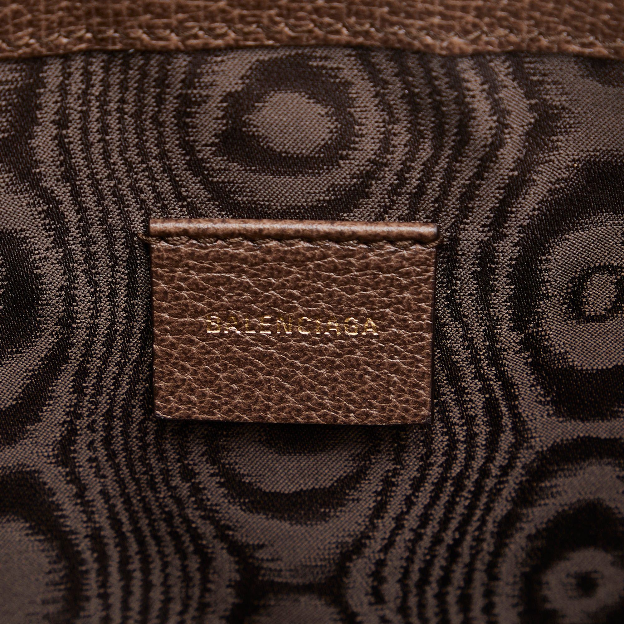 Gucci Gucci X Balenciaga BB Supreme Ophidia Web Clutch Brown Size ONE SIZE - 6 Thumbnail