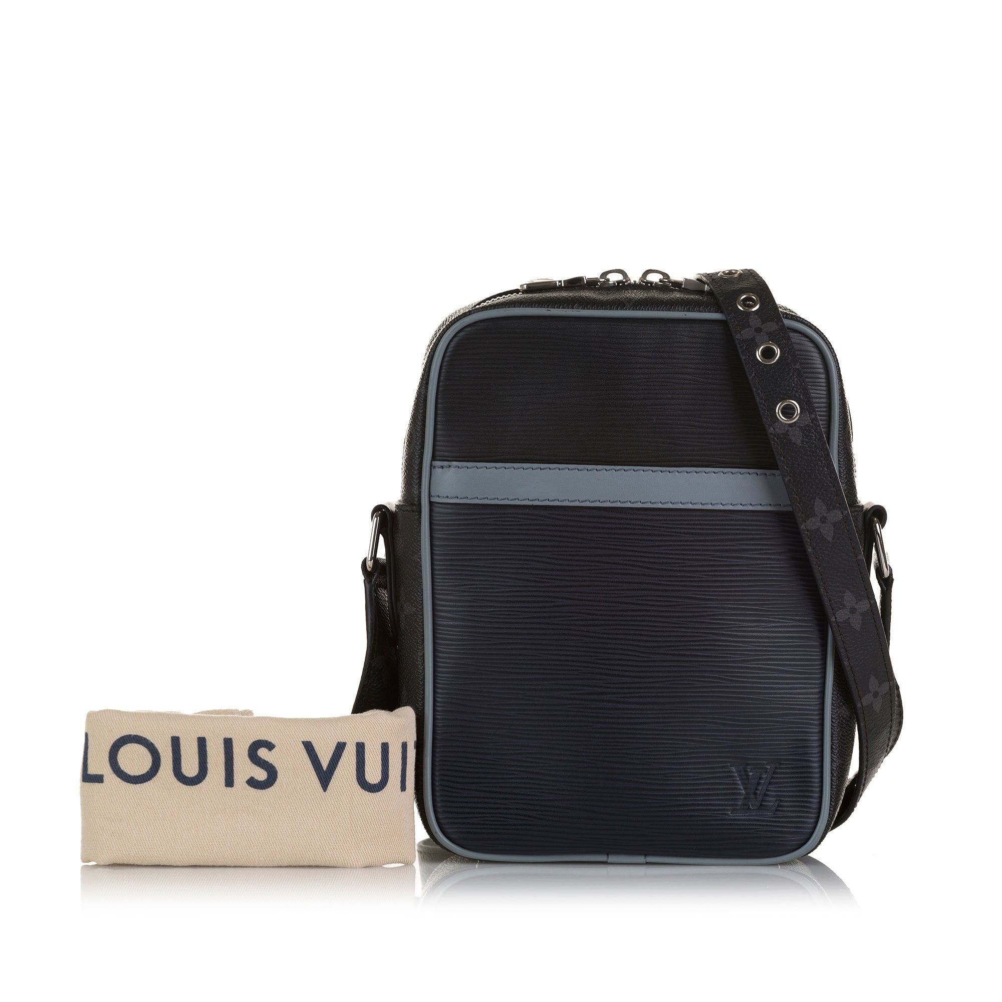 Louis Vuitton Louis Vuitton Epi Monogram Danube PM Blue Size ONE SIZE - 10 Thumbnail