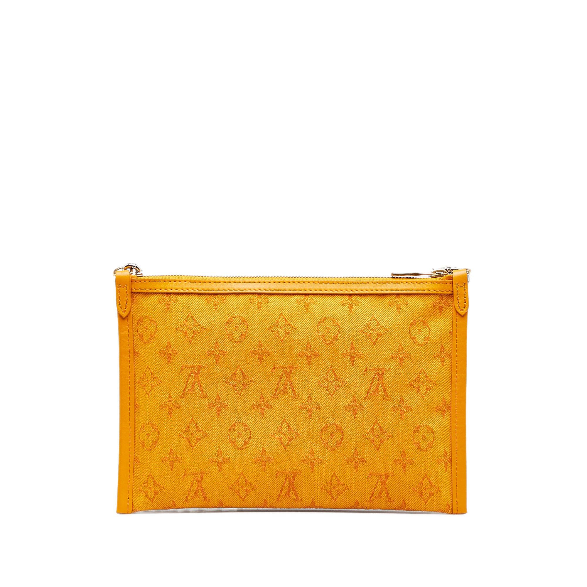Louis Vuitton Louis Vuitton Monogram Antartica Double Flat Messenger Gray Size ONE SIZE - 3 Thumbnail