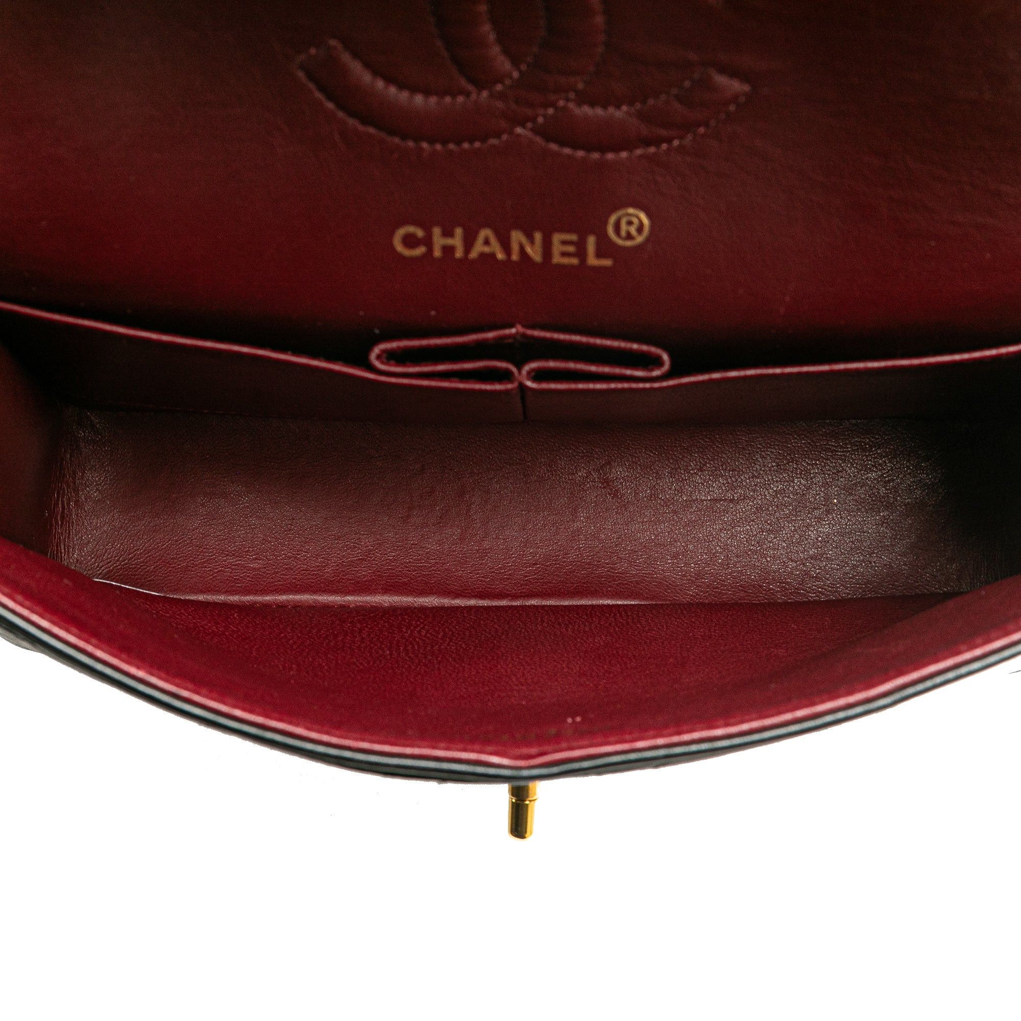 Chanel Chanel Small Classic Lambskin Double Flap Black Size ONE SIZE - 4 Thumbnail