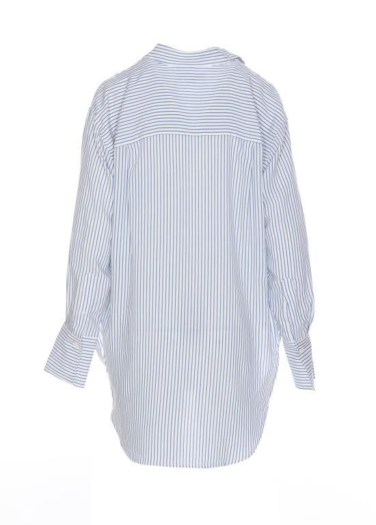 Victoria Beckham VICTORIA BECKHAM Women Shirts SH006015A 9227 Blue Size M / US 6-8 / IT 42-44 - 2 Thumbnail