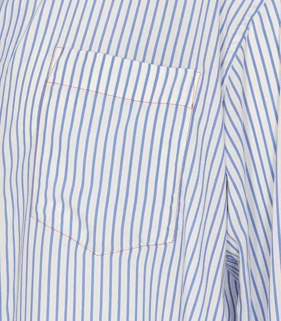 Victoria Beckham VICTORIA BECKHAM Women Shirts SH006015A 9227 Blue Size M / US 6-8 / IT 42-44 - 3 Thumbnail