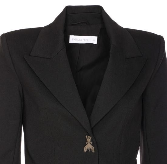 Patrizia Pepe PATRIZIA PEPE Women Jackets 8S0506 A025K103 Black Size M / US 6-8 / IT 42-44 - 4 Thumbnail