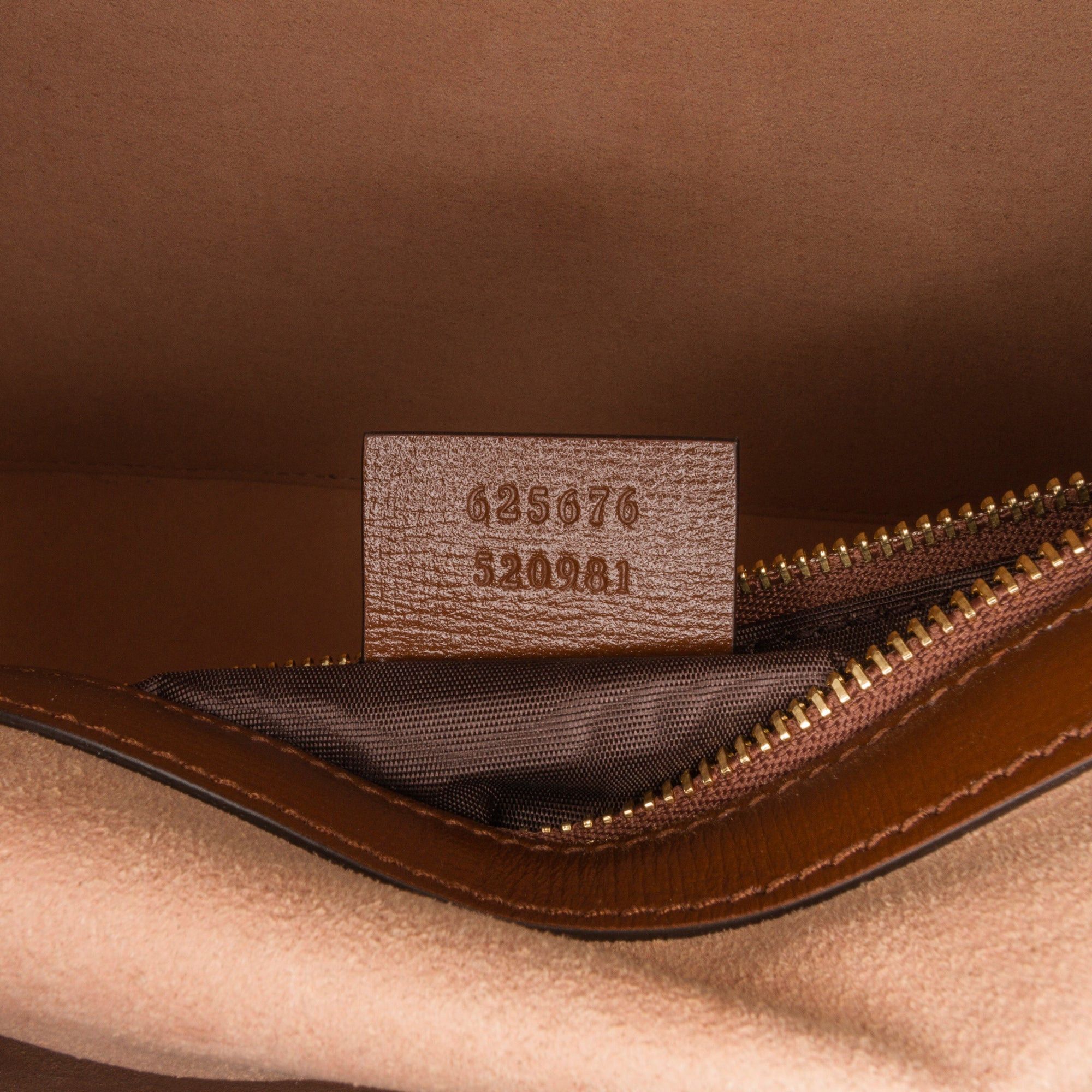 Gucci Gucci GG Supreme Azalea Box Bag Brown Size ONE SIZE - 10 Thumbnail
