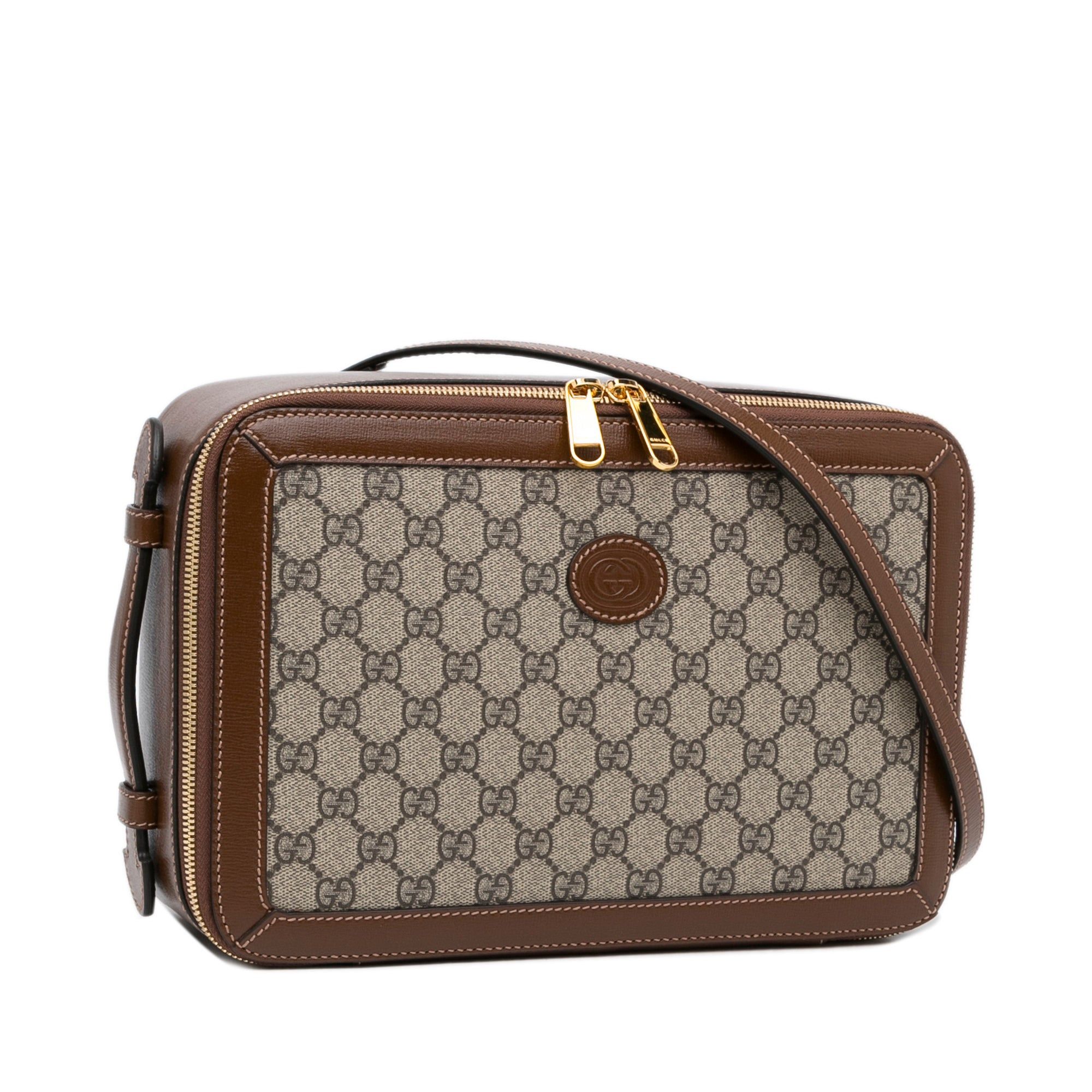 Gucci Gucci GG Supreme Azalea Box Bag Brown Size ONE SIZE - 2 Thumbnail