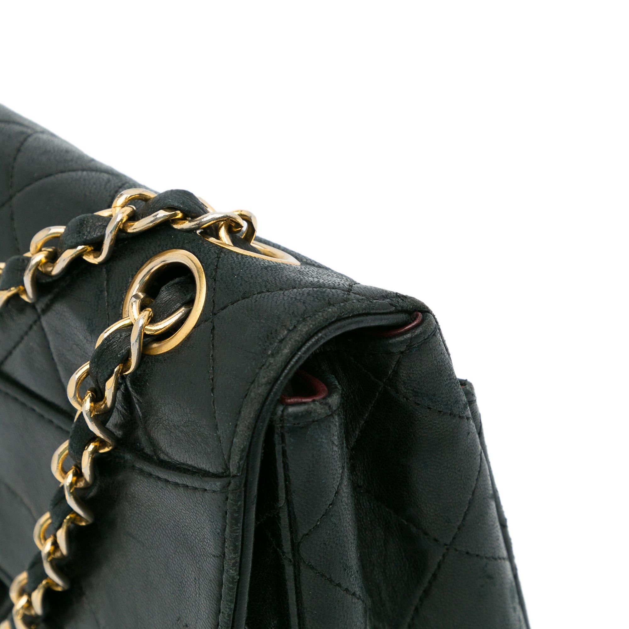 Chanel Chanel Quilted Lambskin Shoulder Bag Black Size ONE SIZE - 15 Thumbnail