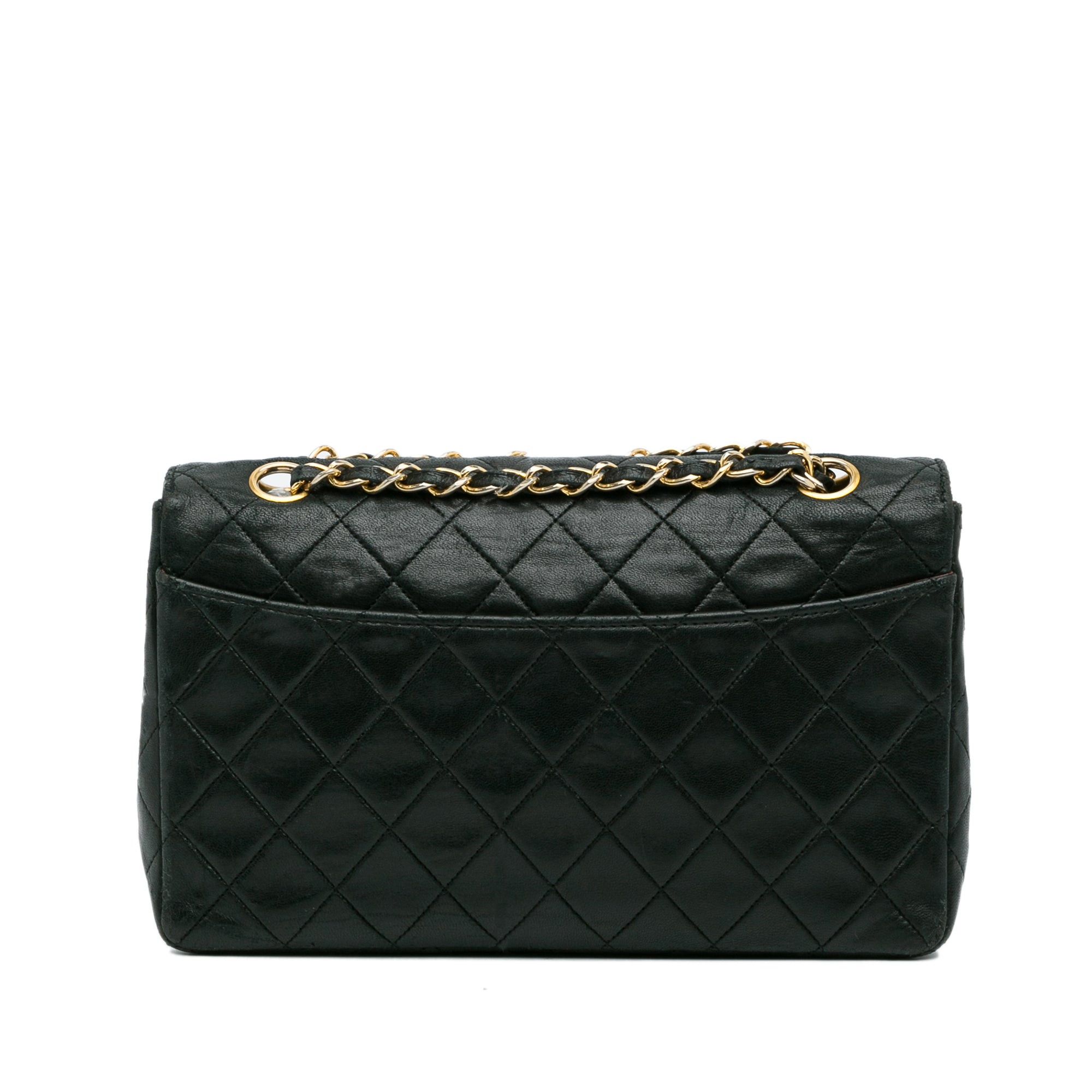 Chanel Chanel Quilted Lambskin Shoulder Bag Black Size ONE SIZE - 3 Thumbnail