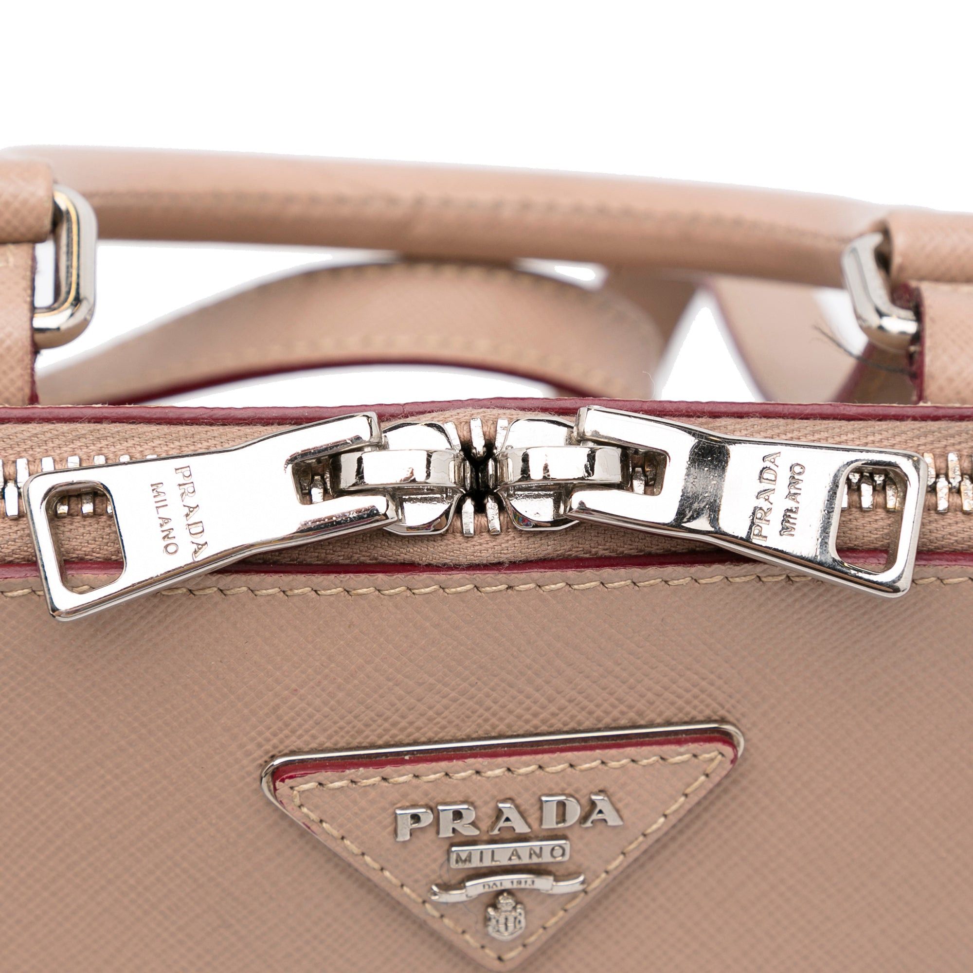 Prada Prada Saffiano Lux Promenade Backpack Brown Size ONE SIZE - 9 Thumbnail