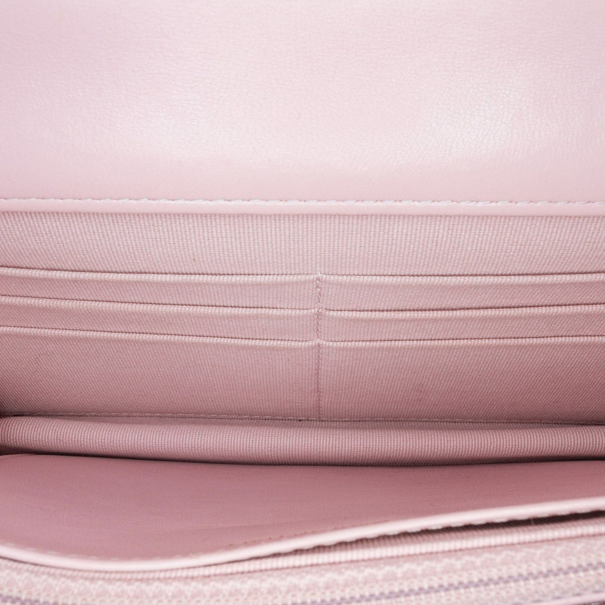 Chanel Chanel Quilted Lambskin 19 Wallet on Chain Pink Size ONE SIZE - 4 Thumbnail