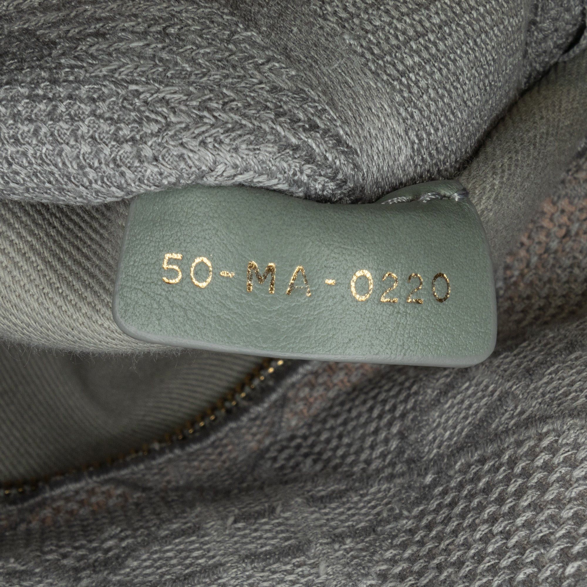 Dior Dior Medium Cannage Lady D-Lite Gray Size ONE SIZE - 7 Thumbnail
