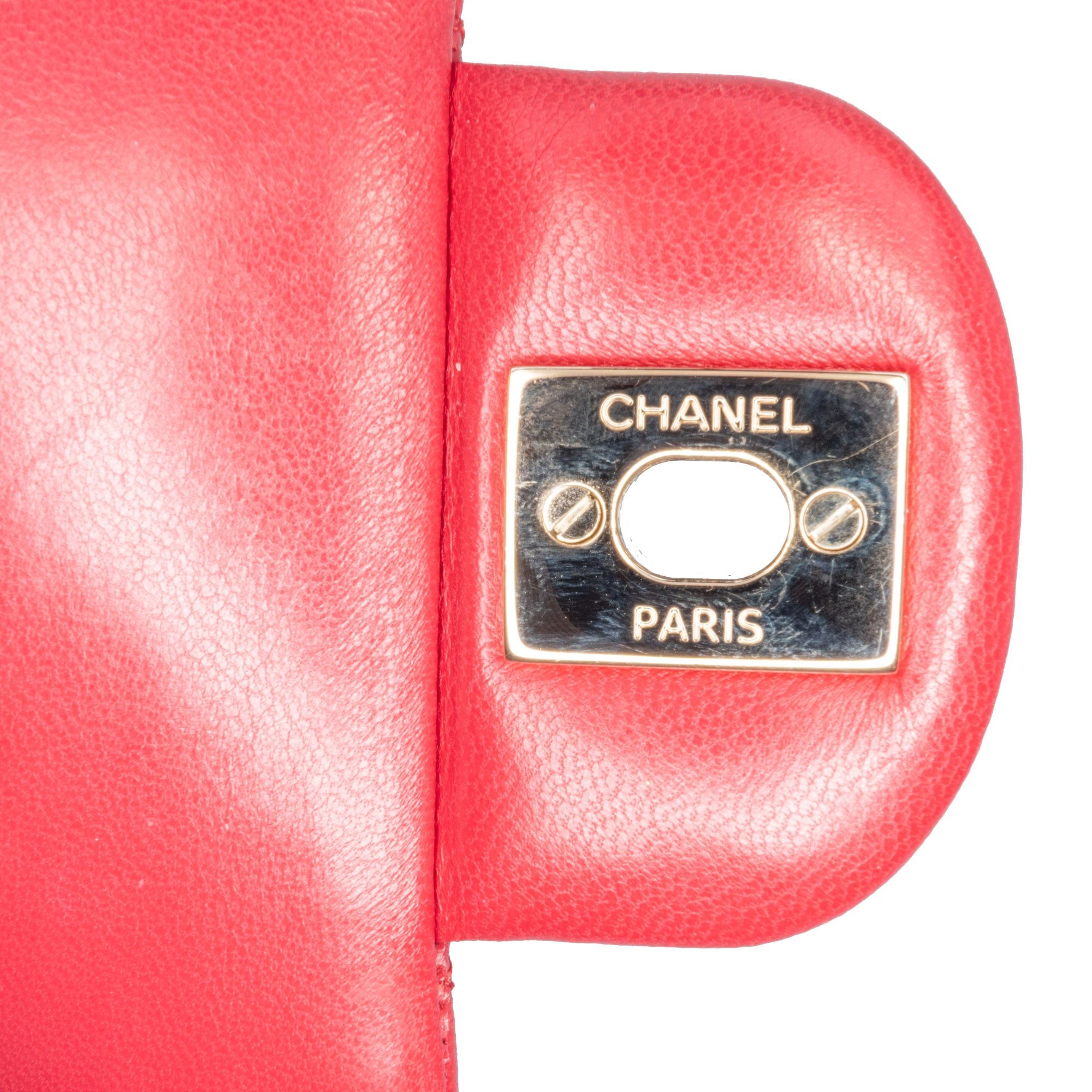 Chanel Chanel Medium Classic Lambskin Double Flap Pink Size ONE SIZE - 9 Thumbnail