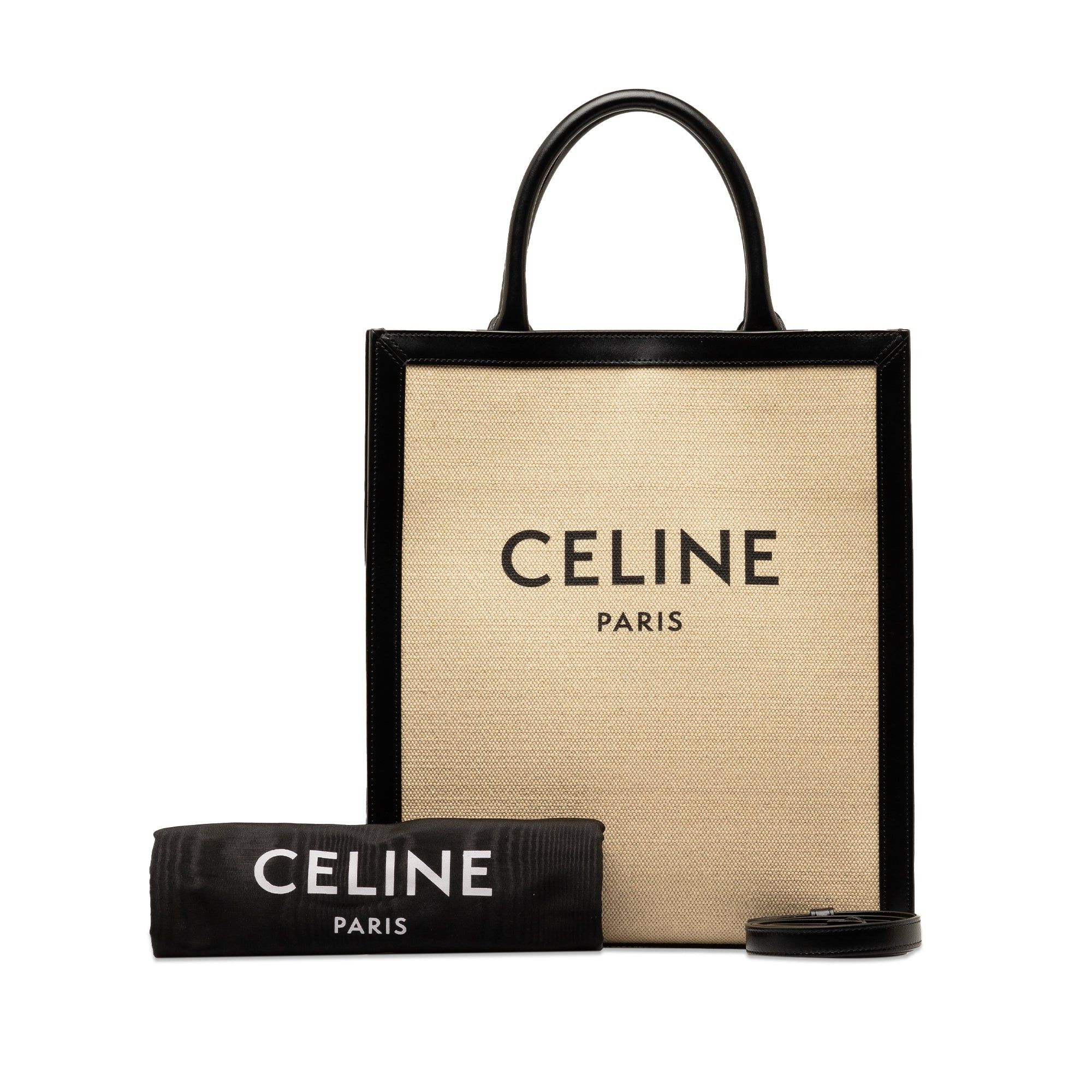 Celine Celine Small Vertical Cabas Satchel Brown Size ONE SIZE - 12 Thumbnail