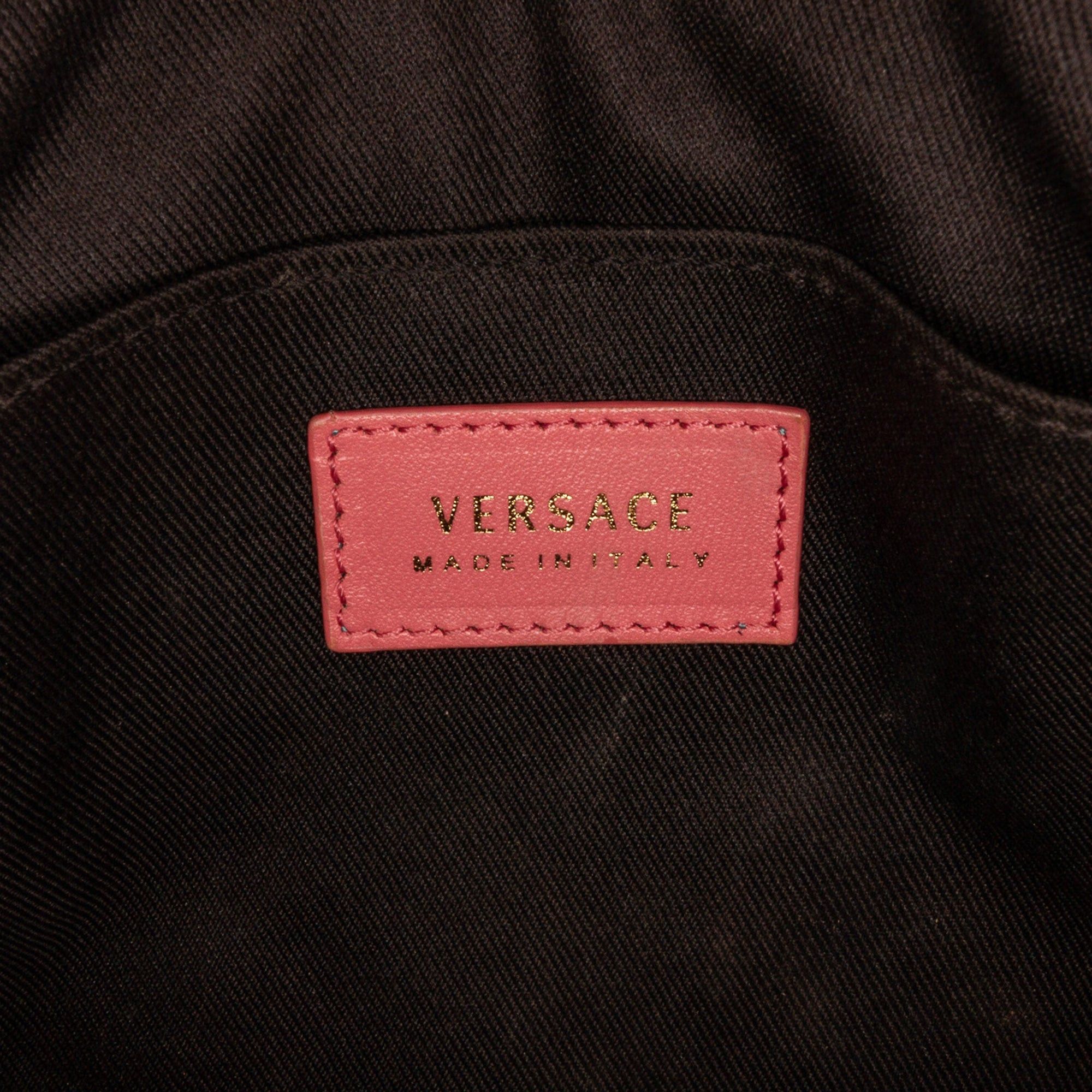 Versace Versace Quilted Medusa Crossbody Pink Size ONE SIZE - 7 Thumbnail
