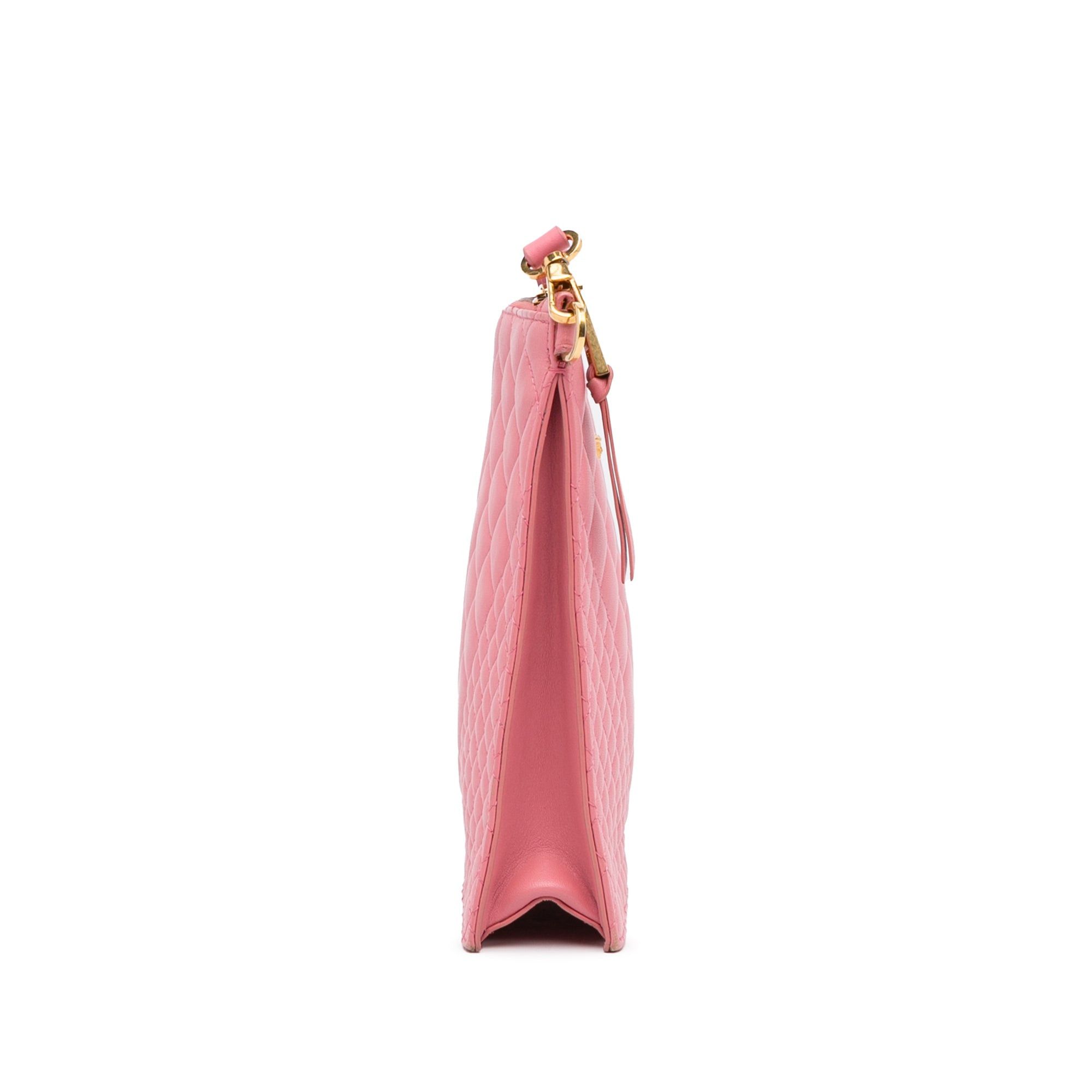 Versace Versace Quilted Medusa Crossbody Pink Size ONE SIZE - 3 Thumbnail