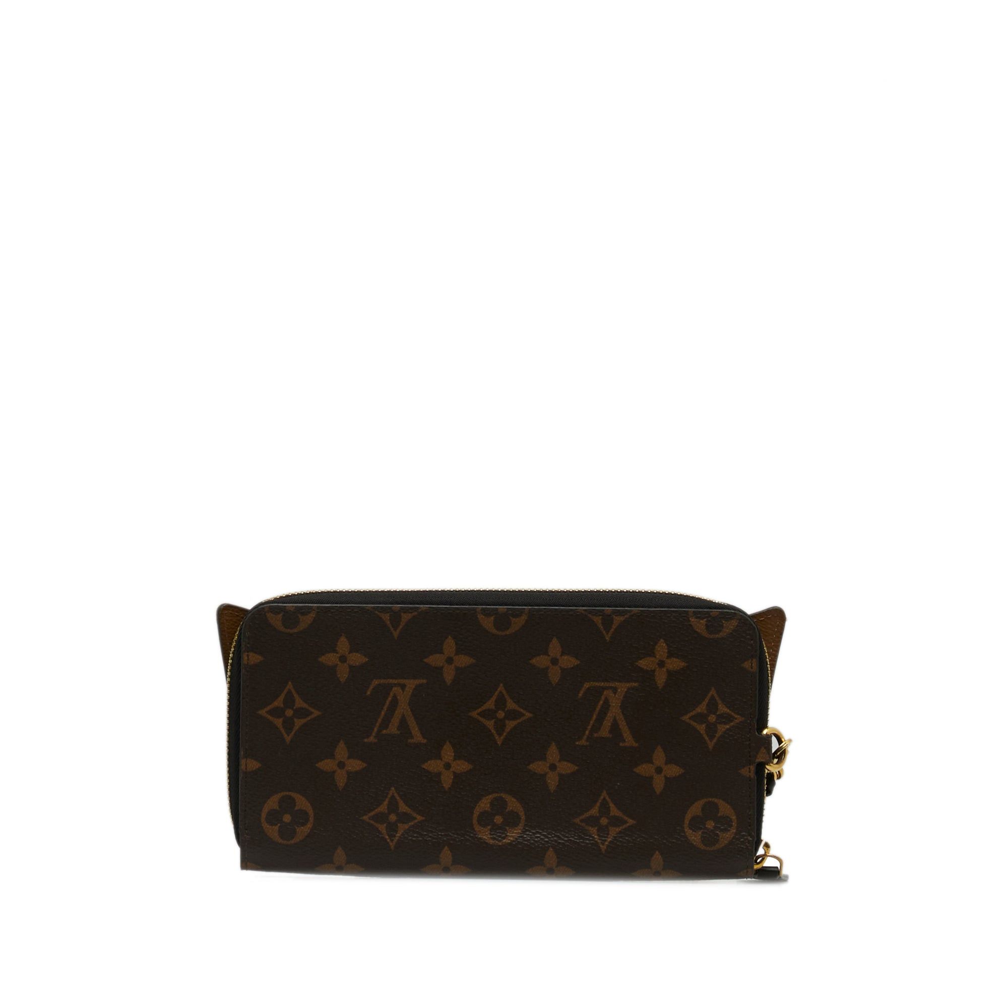 Louis Vuitton Louis Vuitton Monogram Reverse Zippy Wallet Shades Brown Size ONE SIZE - 3 Thumbnail