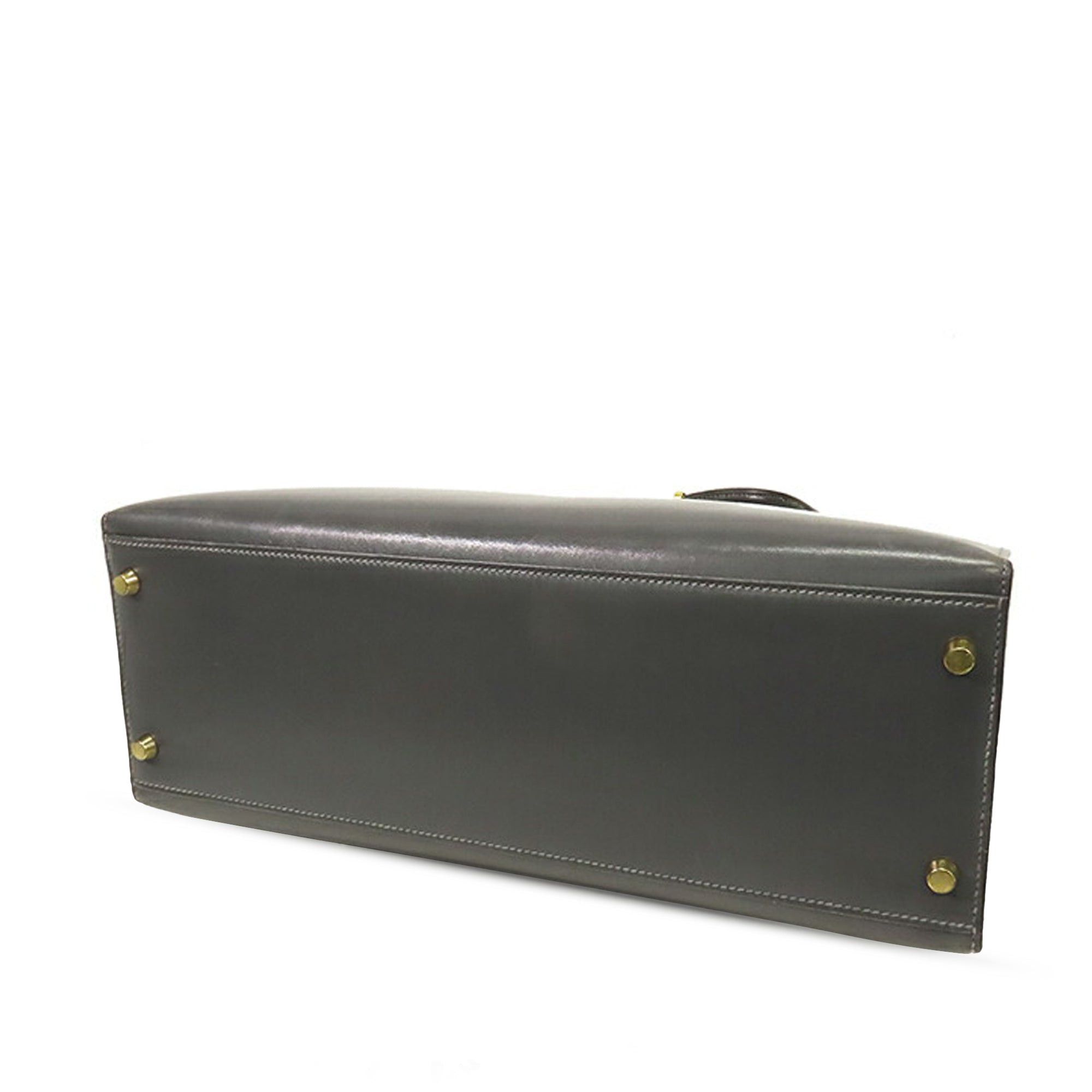 Hermes Hermès Box Calf Kelly II Sellier 35 Black Size ONE SIZE - 3 Thumbnail