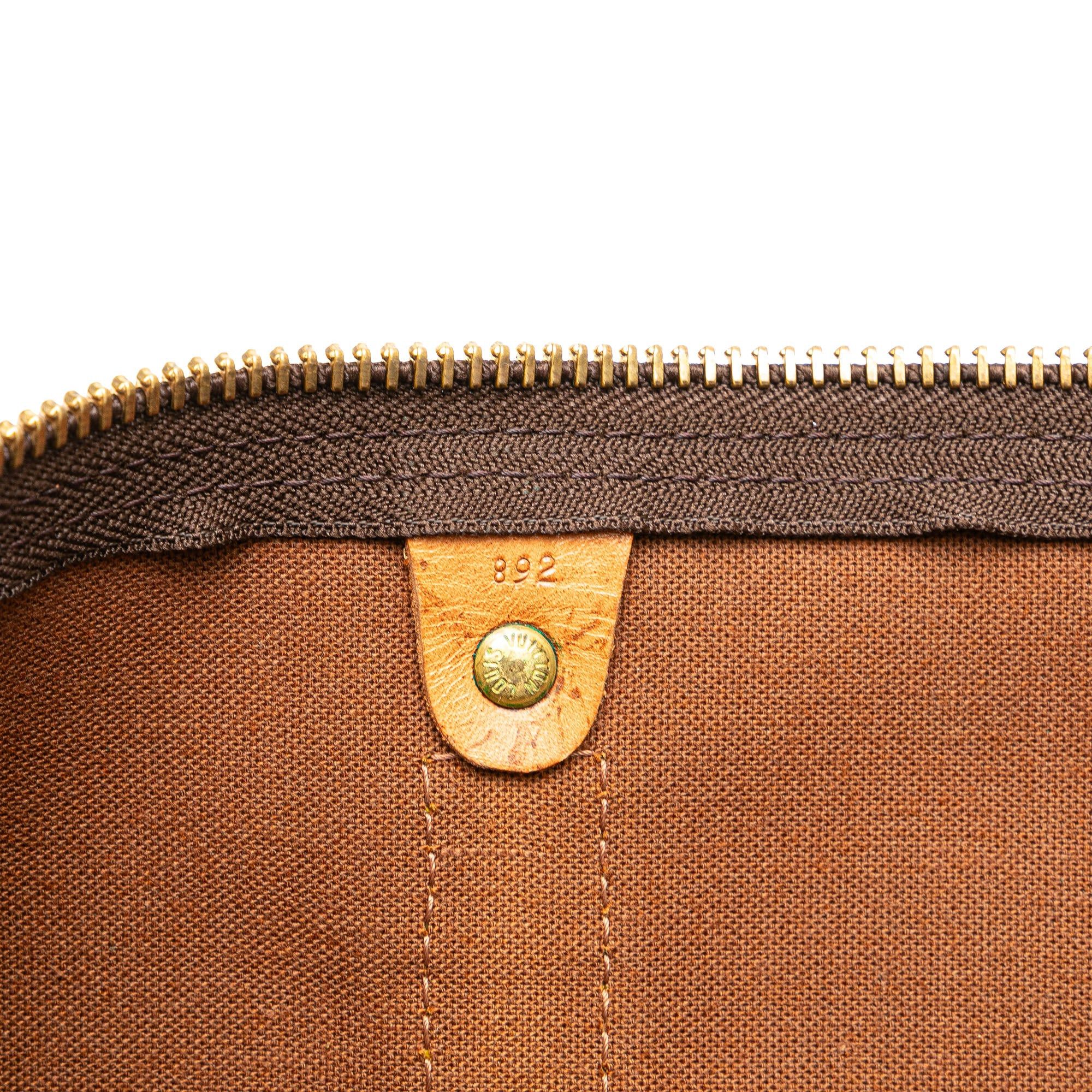 Louis Vuitton Louis Vuitton Monogram Keepall 45 Brown Size ONE SIZE - 6 Thumbnail