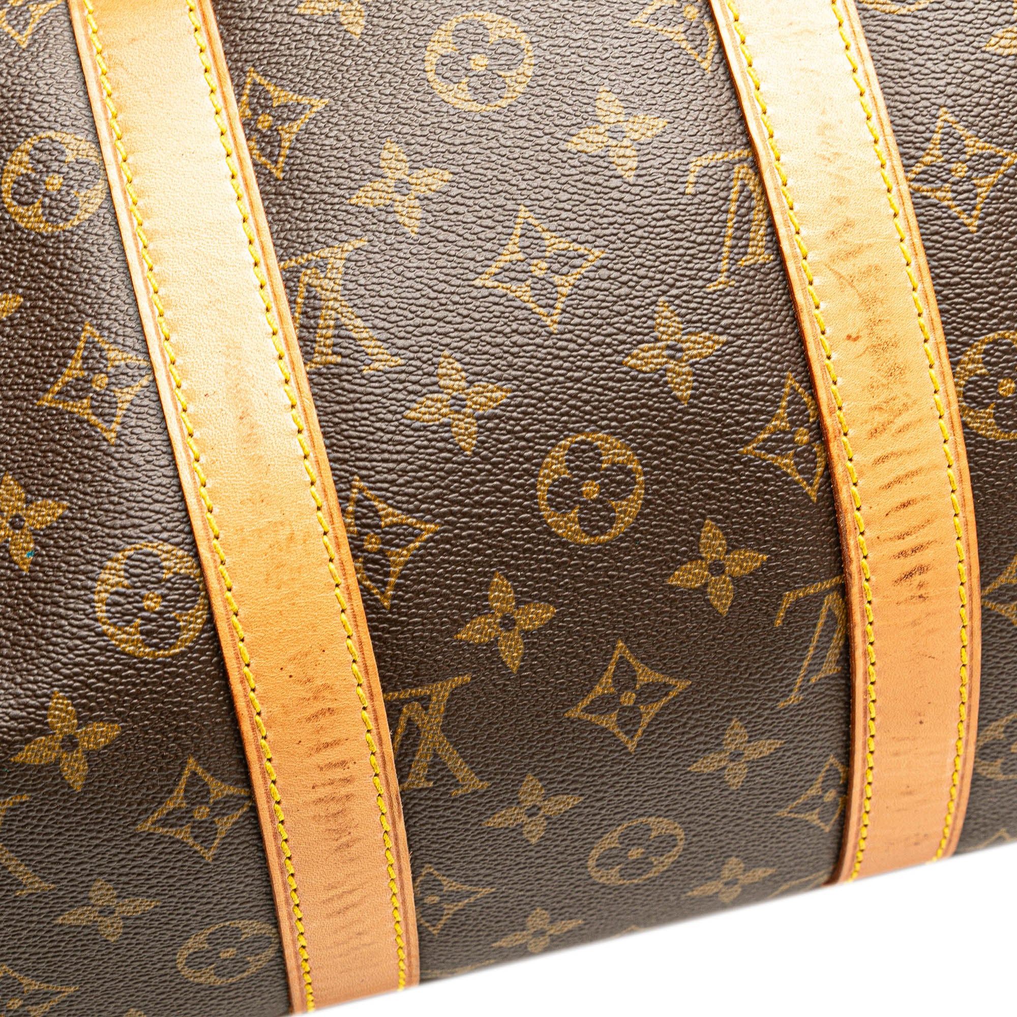 Louis Vuitton Louis Vuitton Monogram Keepall 45 Brown Size ONE SIZE - 8 Thumbnail