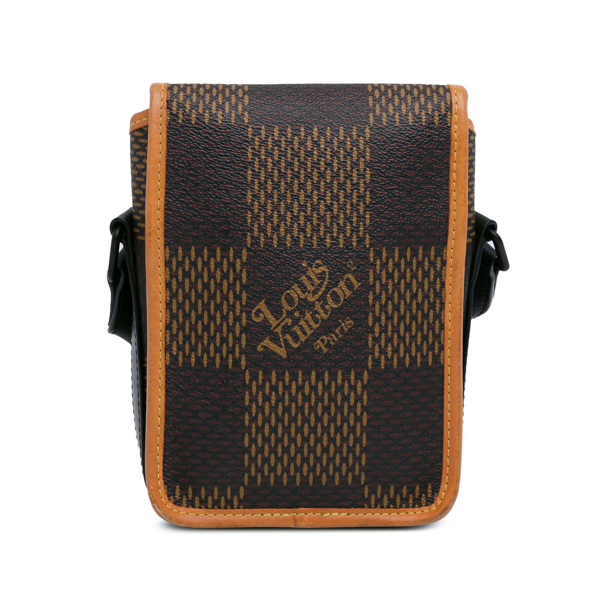 Louis Vuitton Louis Vuitton Nigo Giant Damier Ebene Monogram Nano Amazone Brown Size ONE SIZE - 3 Thumbnail