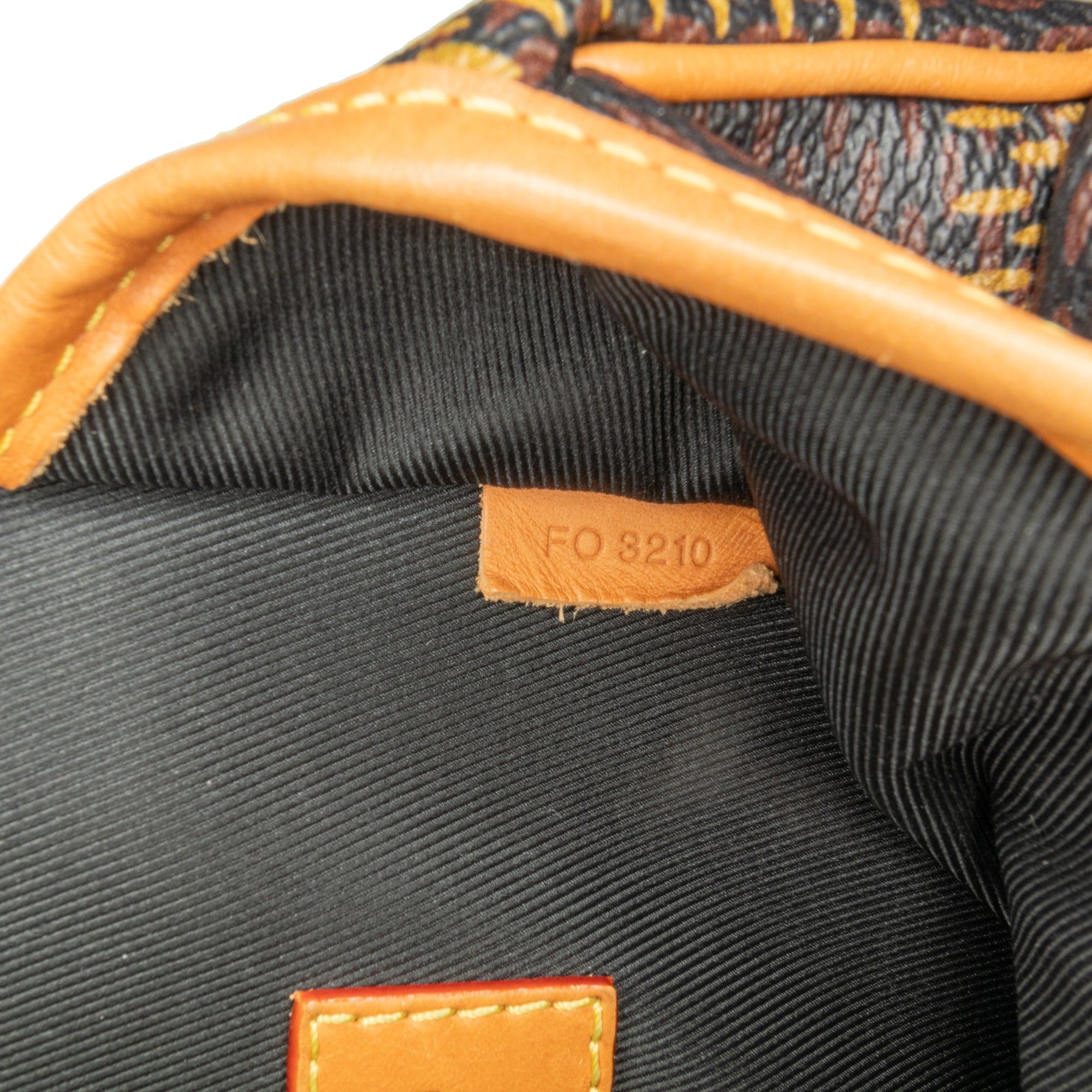 Louis Vuitton Louis Vuitton Nigo Giant Damier Ebene Monogram Nano Amazone Brown Size ONE SIZE - 7 Thumbnail