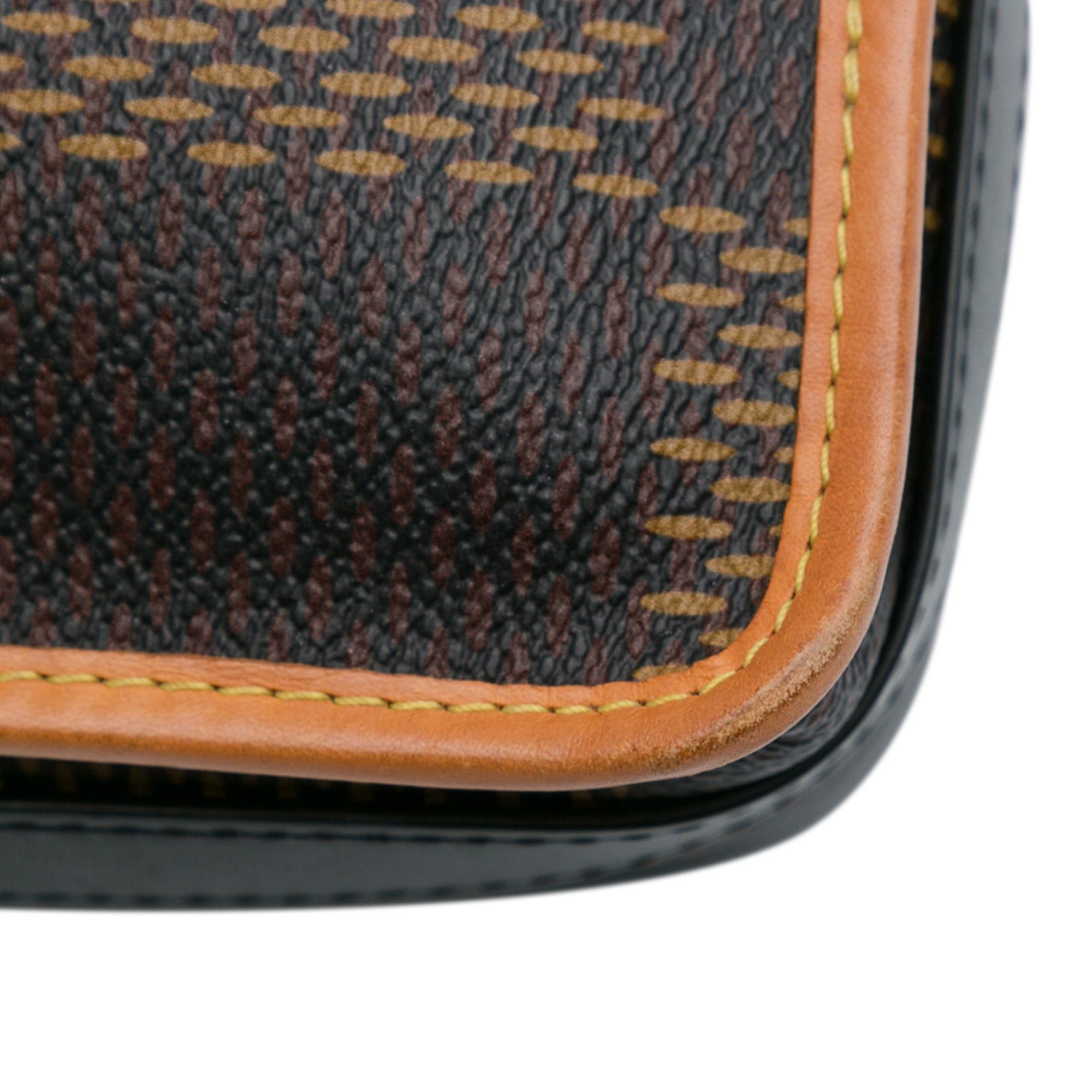 Louis Vuitton Louis Vuitton Nigo Giant Damier Ebene Monogram Nano Amazone Brown Size ONE SIZE - 10 Thumbnail