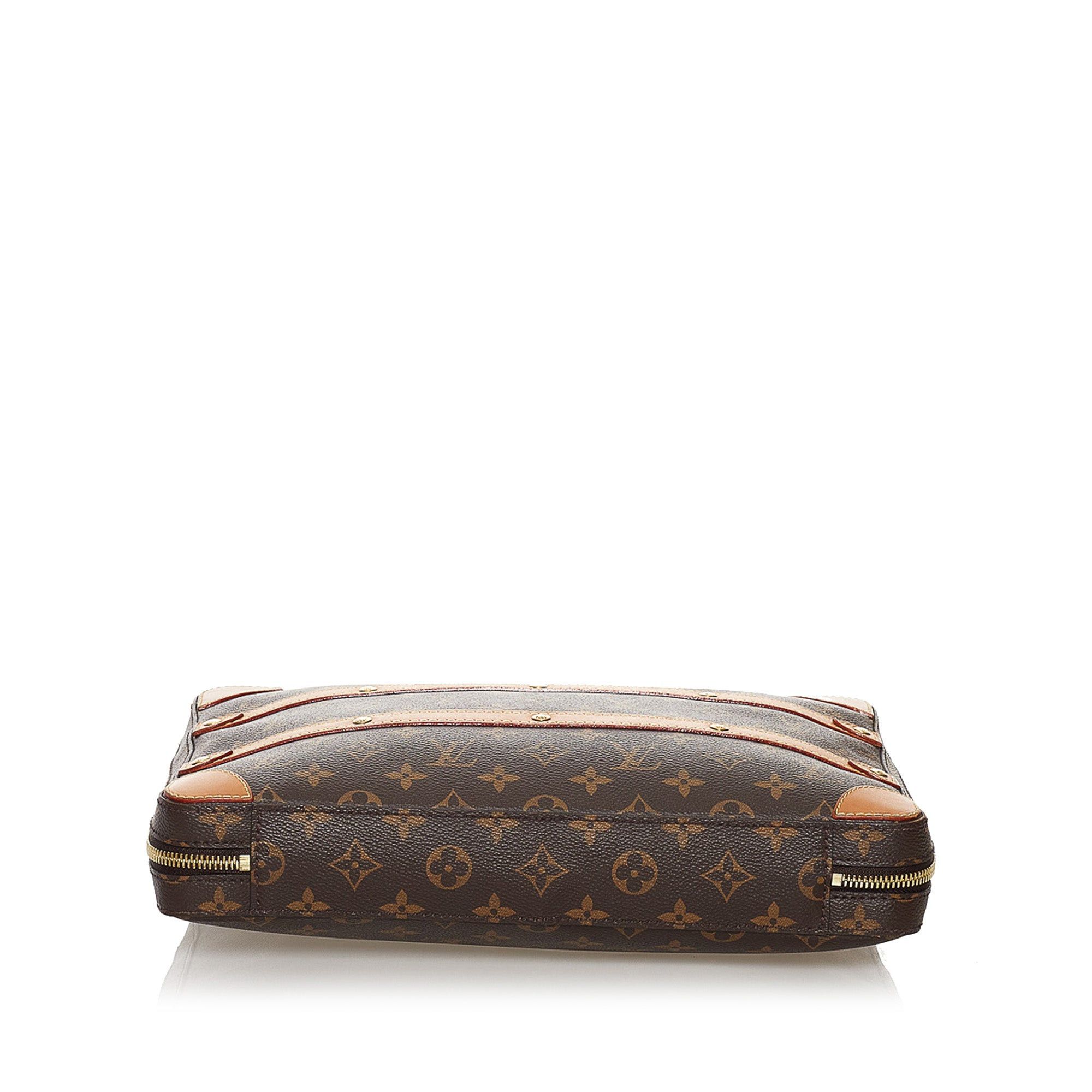 Louis Vuitton Louis Vuitton Monogram Soft Trunk Messenger Brown Size ONE SIZE - 4 Thumbnail