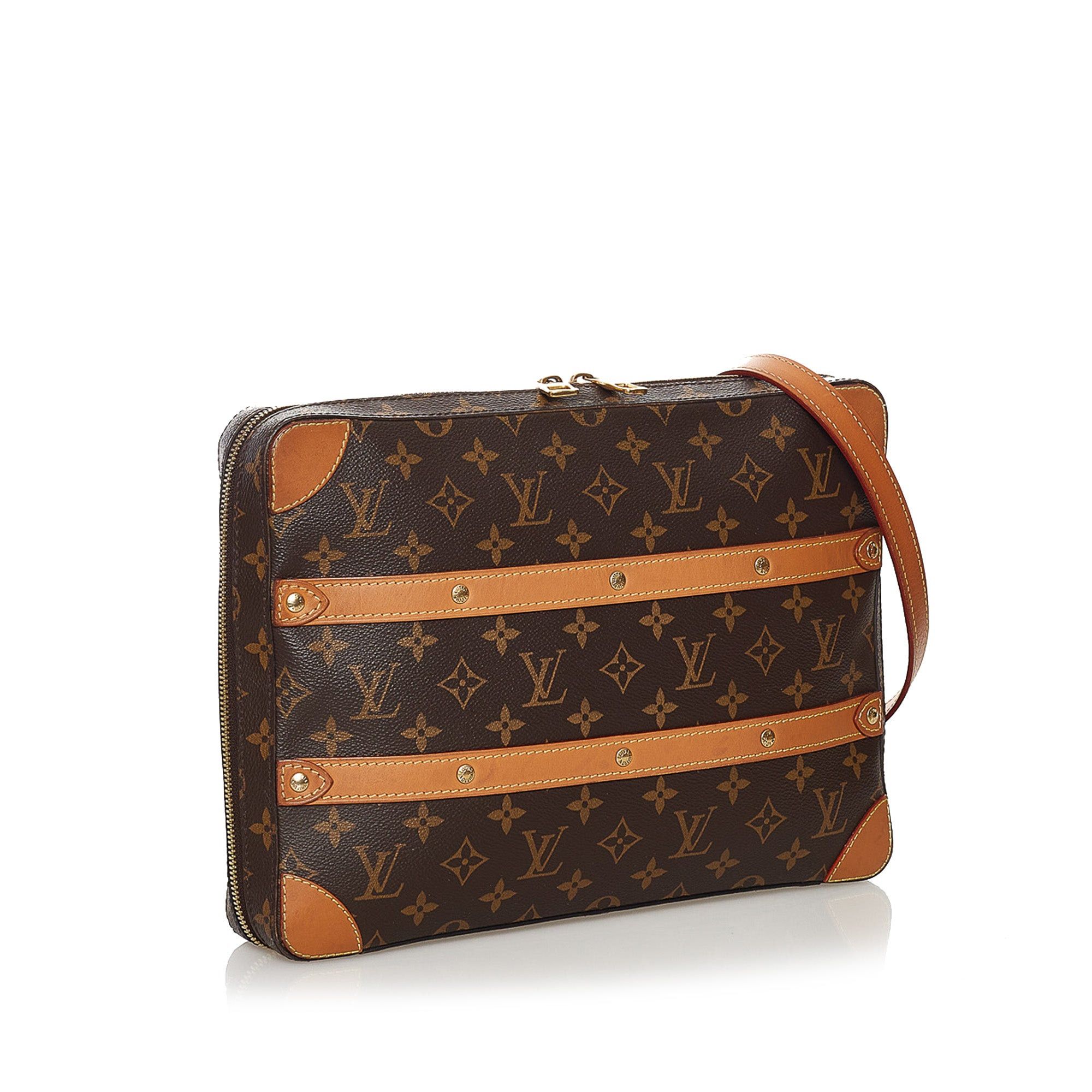 Louis Vuitton Louis Vuitton Monogram Soft Trunk Messenger Brown Size ONE SIZE - 2 Thumbnail