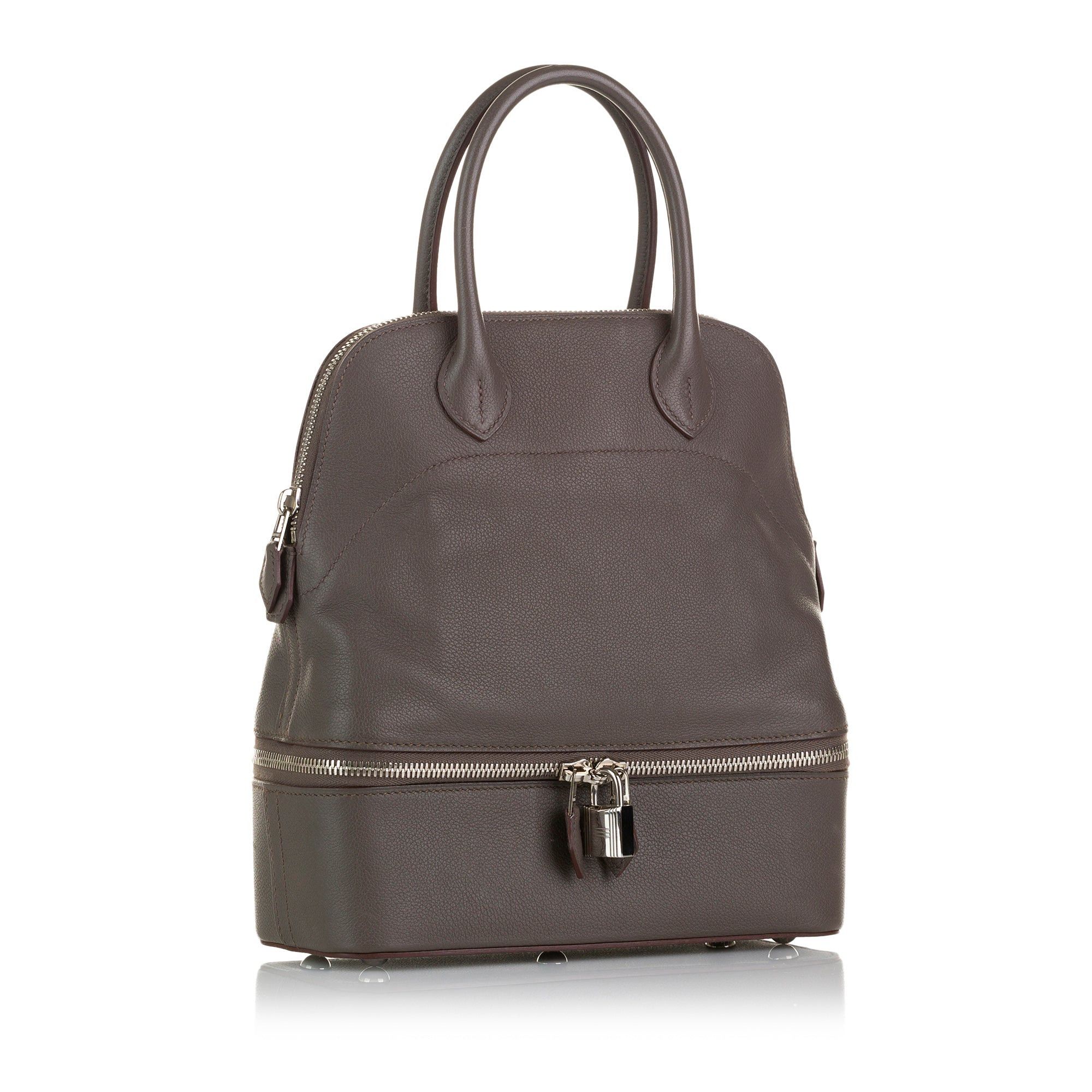 Hermes Hermès Bolide Secret Handbag Gray Size ONE SIZE - 2 Thumbnail