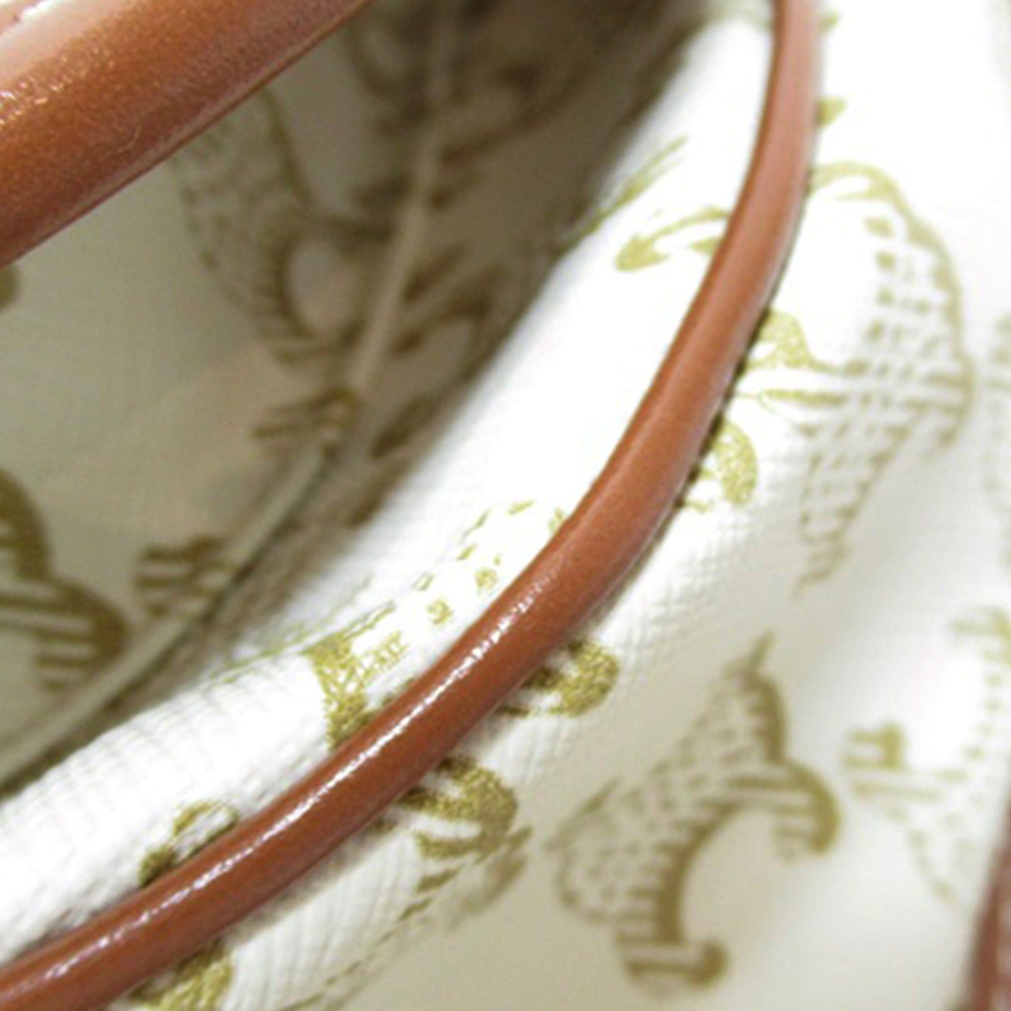 Celine Celine Monogram Triomphe Crossbody White Size ONE SIZE - 7 Thumbnail
