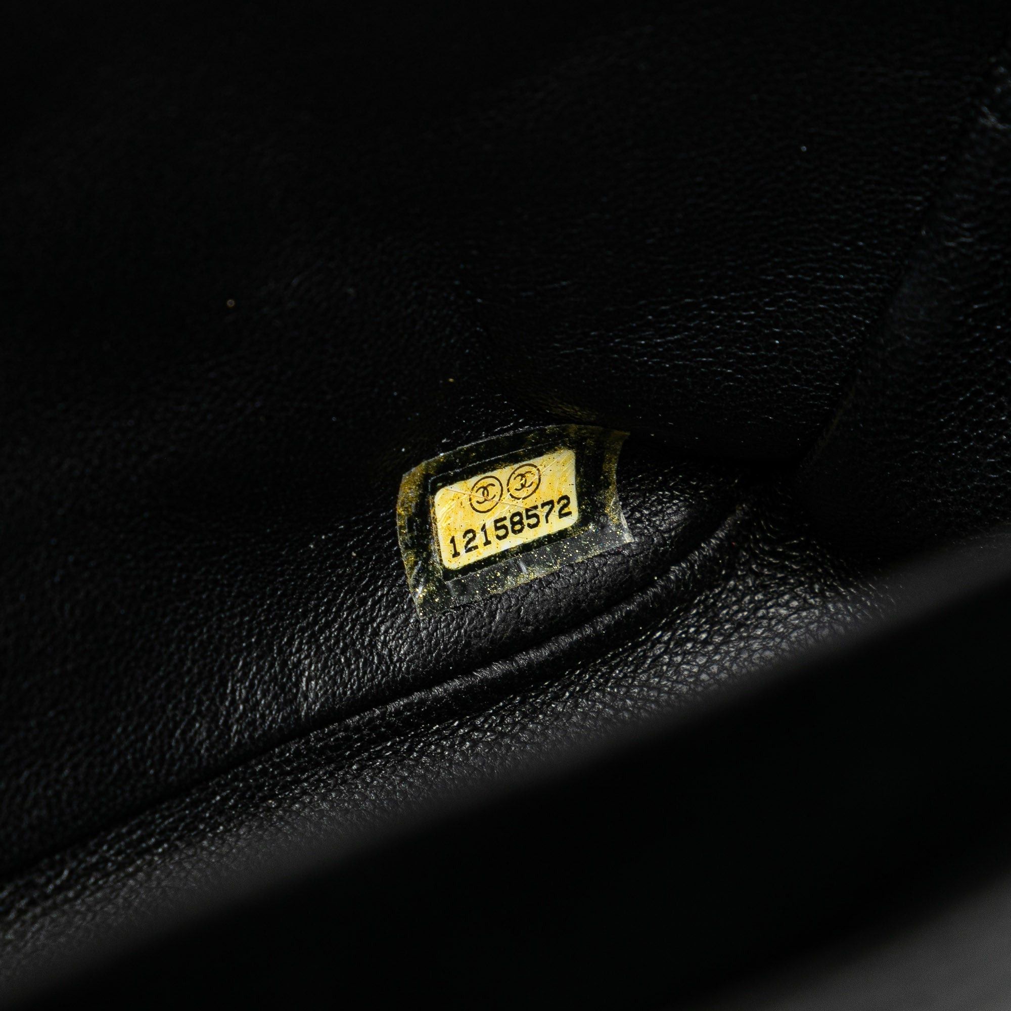 Chanel Chanel Jumbo Classic Caviar Single Flap Black Size ONE SIZE - 6 Thumbnail