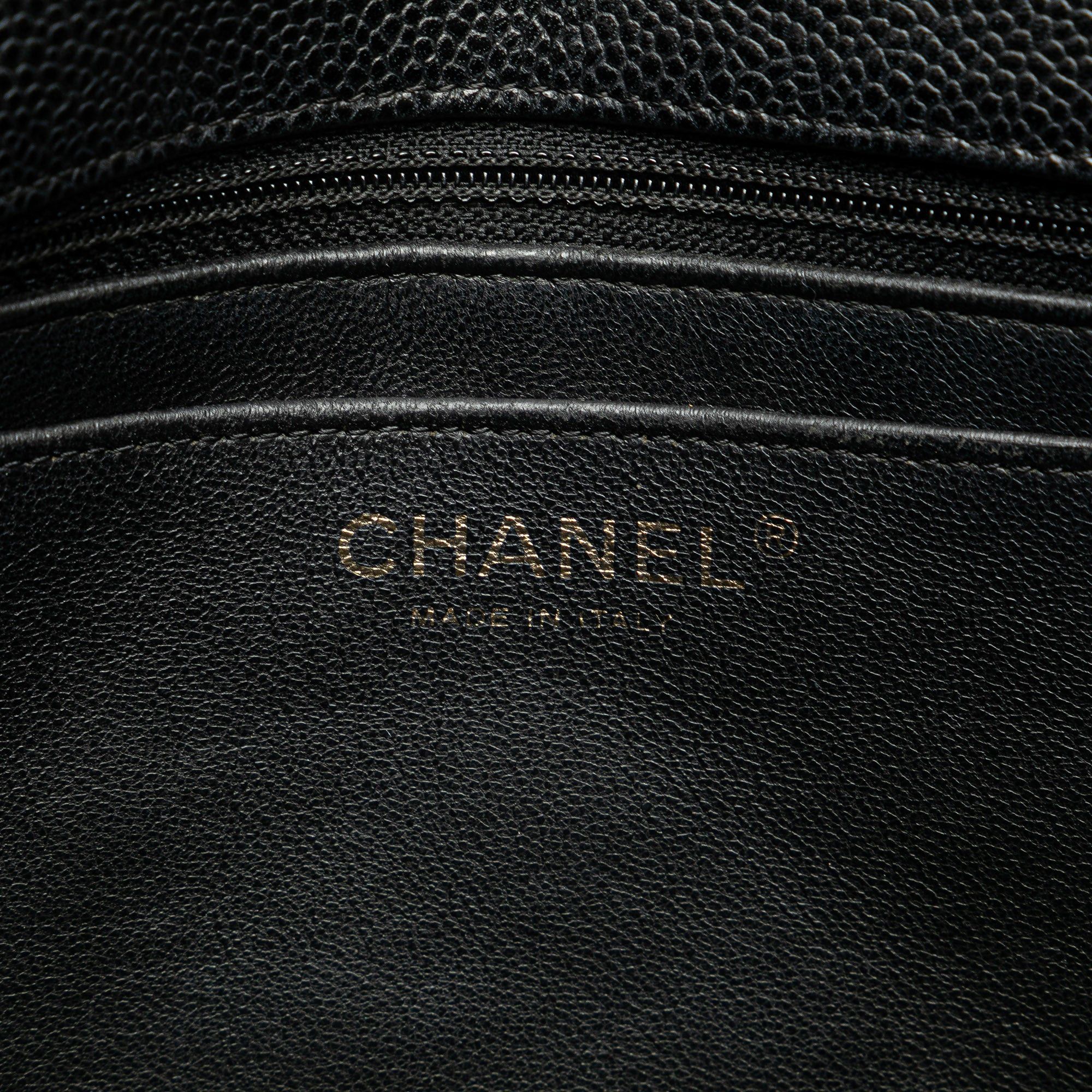 Chanel Chanel Jumbo Classic Caviar Single Flap Black Size ONE SIZE - 5 Thumbnail