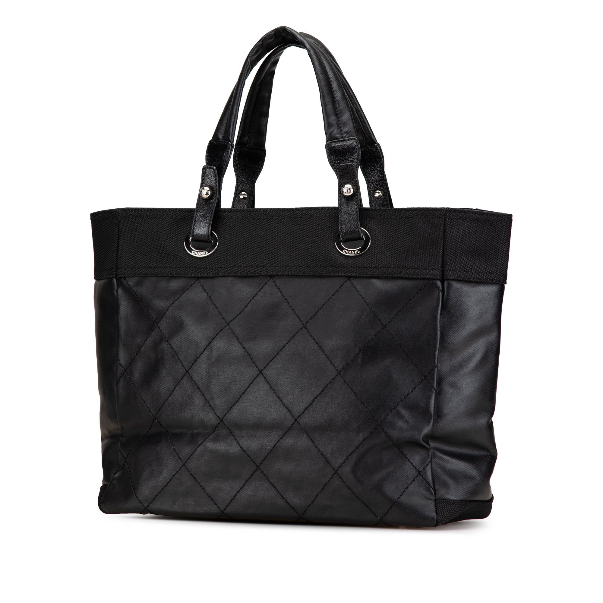Chanel Chanel Large Paris Biarritz Tote Black Size ONE SIZE - 2 Thumbnail