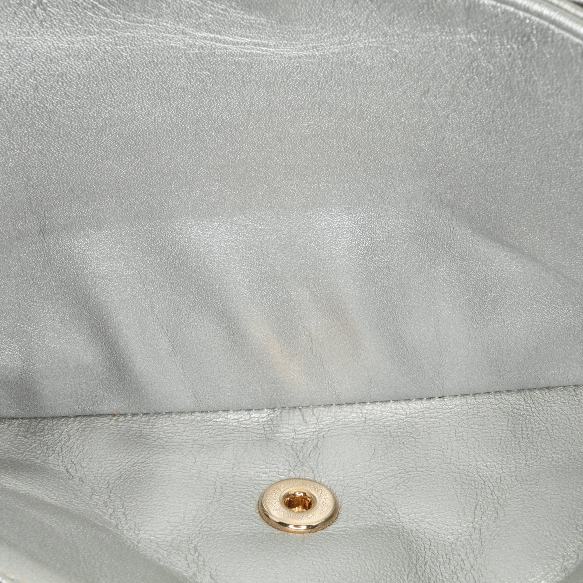 Chanel Chanel Medium Classic Nylon Cat Emoticon Double Flap White Size ONE SIZE - 6 Thumbnail